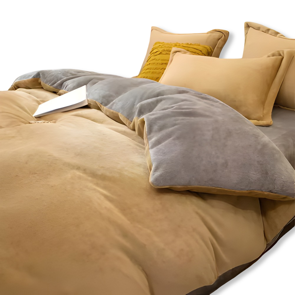 Flanell - Bettbezug warm & weich