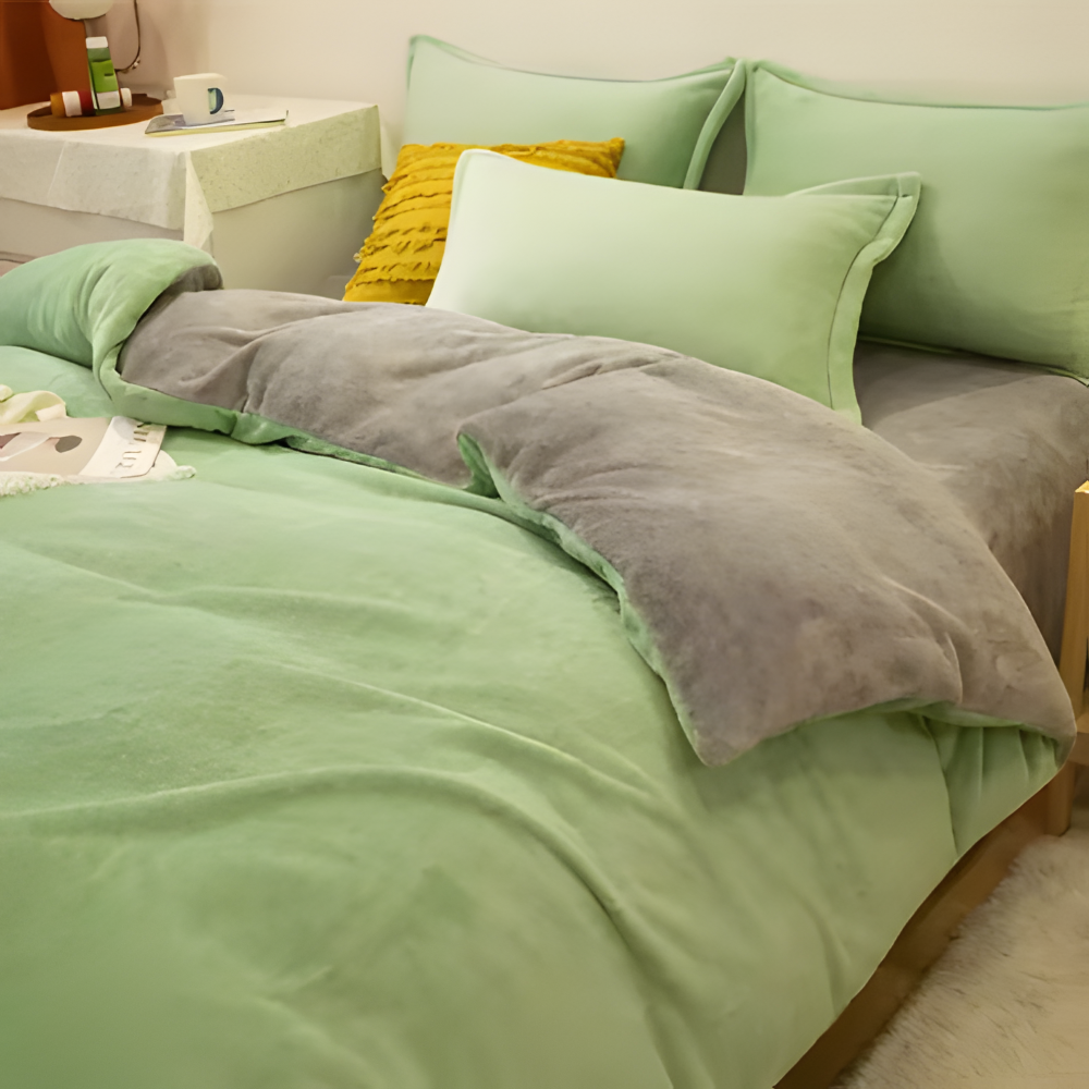 Flanell - Bettbezug warm & weich