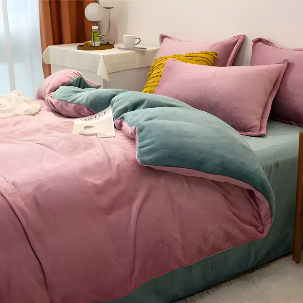 Flanell - Bettbezug warm & weich
