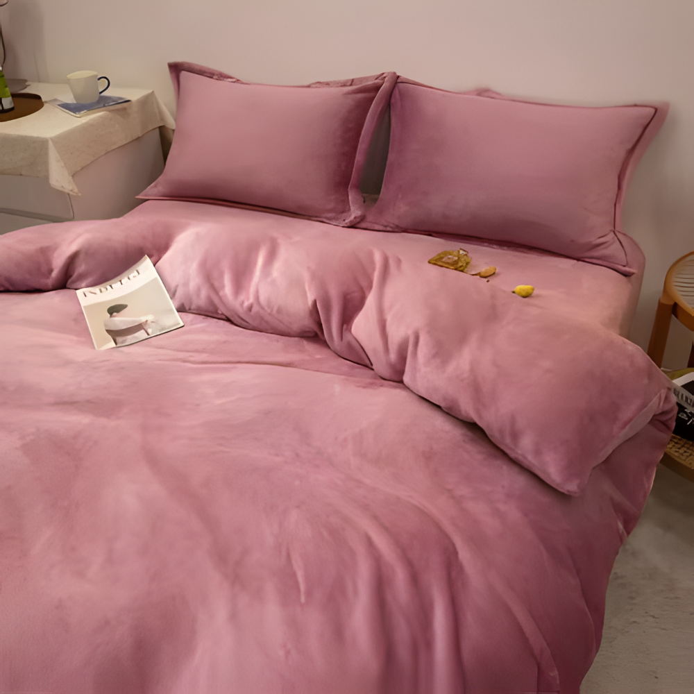Flanell - Bettbezug warm & weich