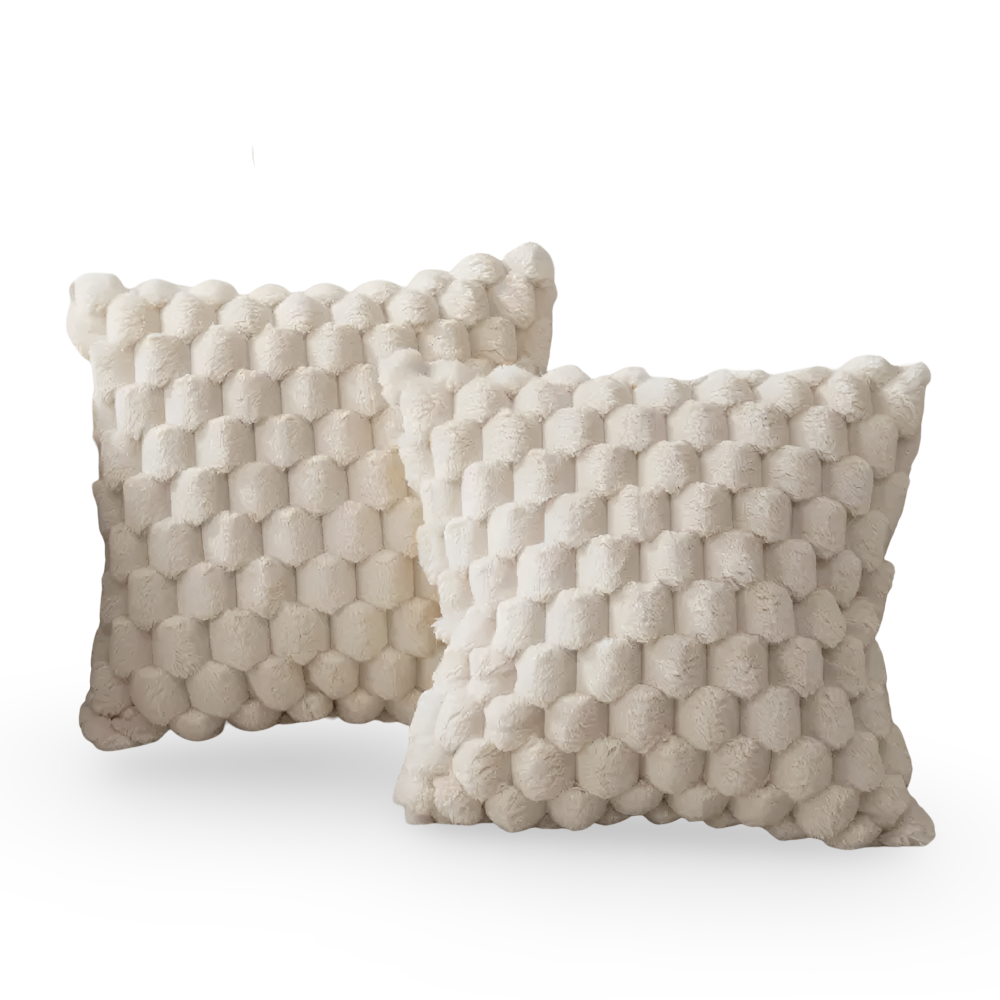 CozyWeave - Flauschiger Kissenbezug 50x50 cm extra weich