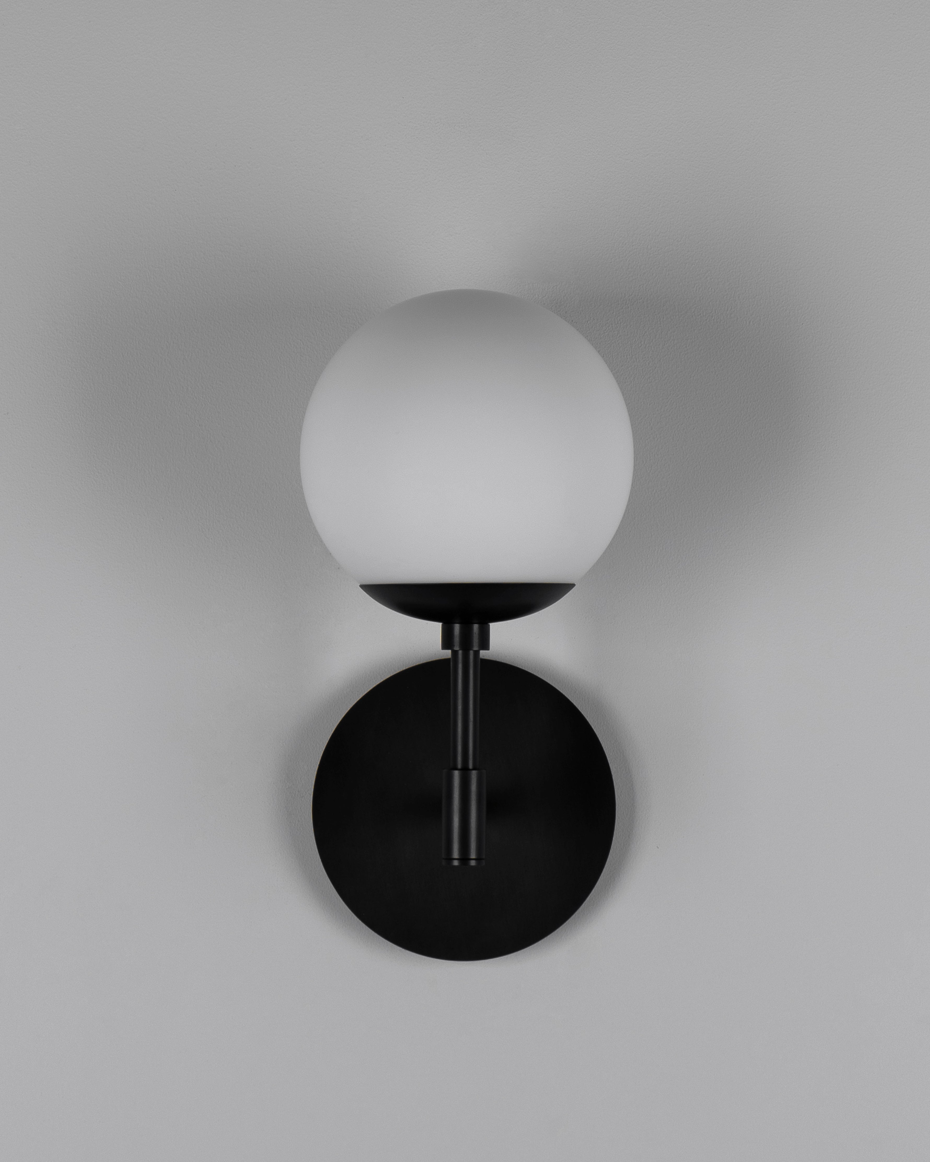 Metall/Glas - Designer-Wandleuchte, Metall/Glas