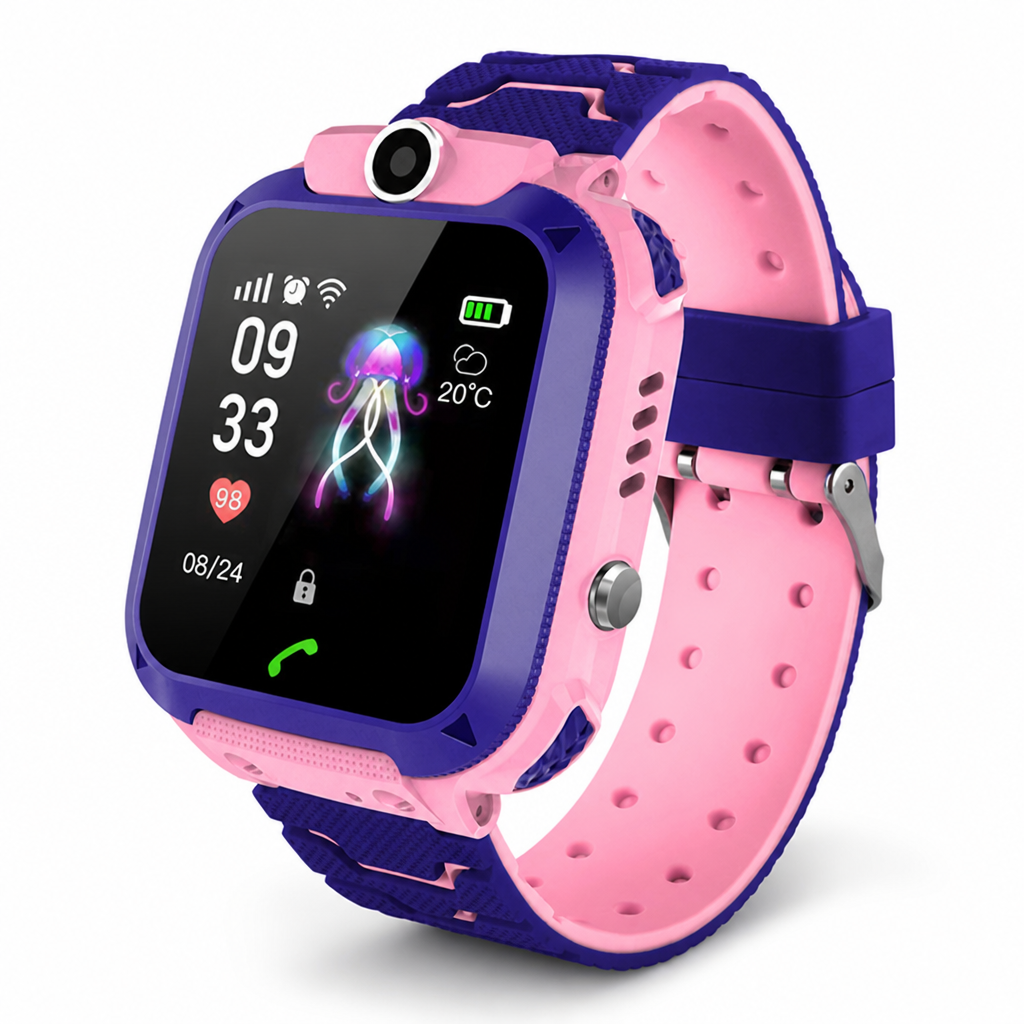 KidWatch – Kinder-Smartwatch mit GPS-Ortung, SOS-Taste und Kamera
