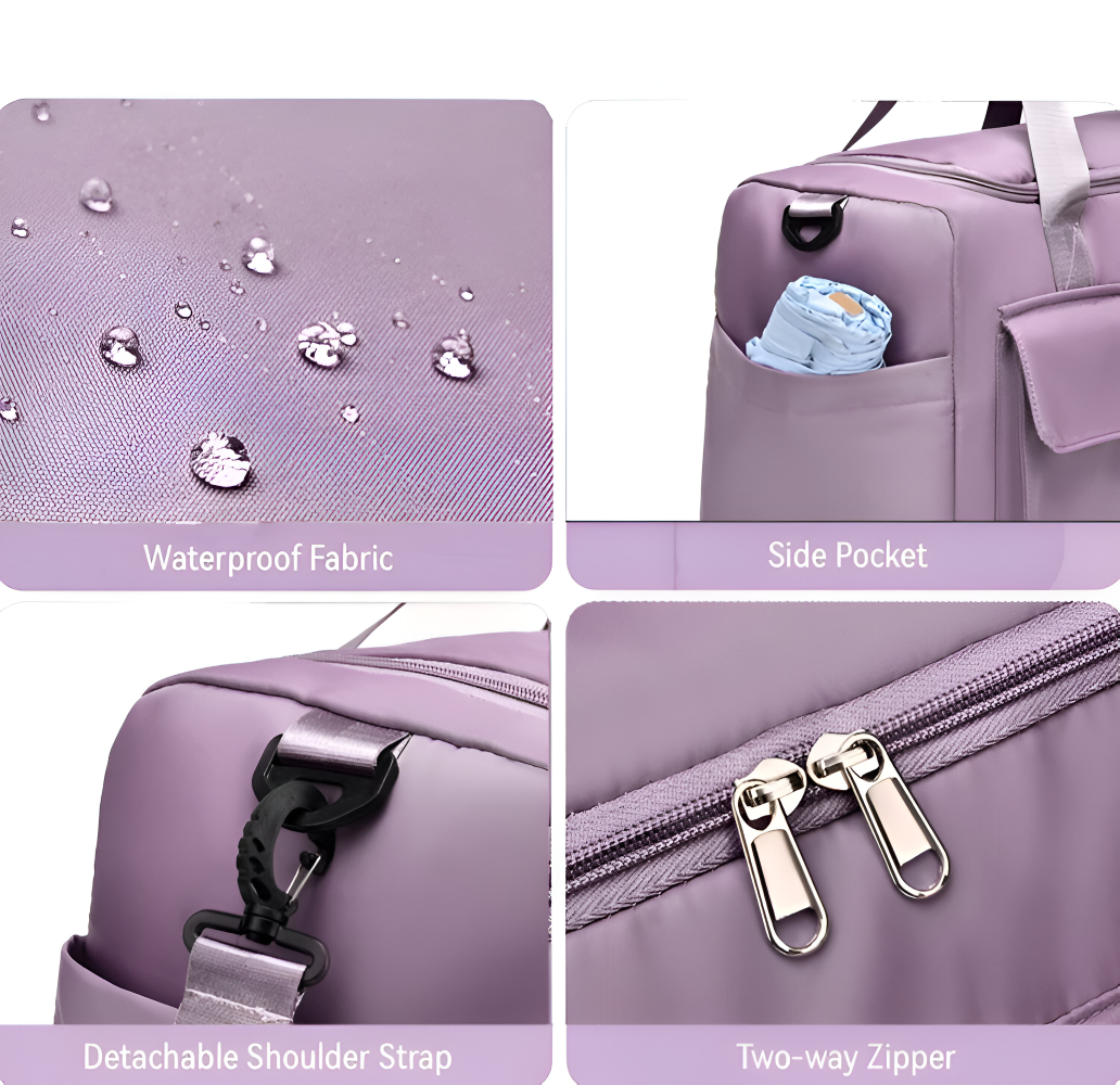 Weekender - Reisetasche für Frauen 50x20x28 cm