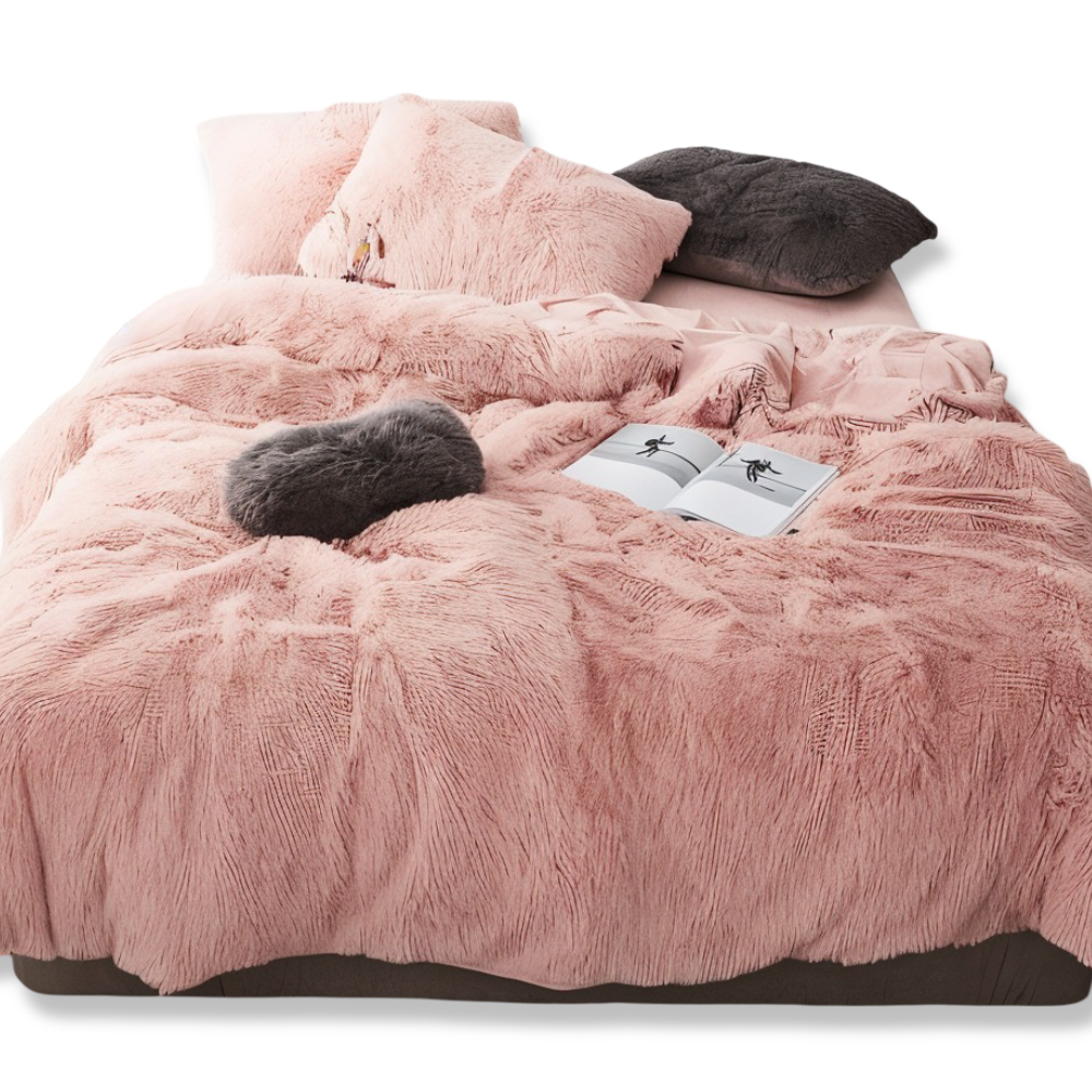FlufFur - Bettwäsche - Ultra flauschiges Fleece Bettwäsche