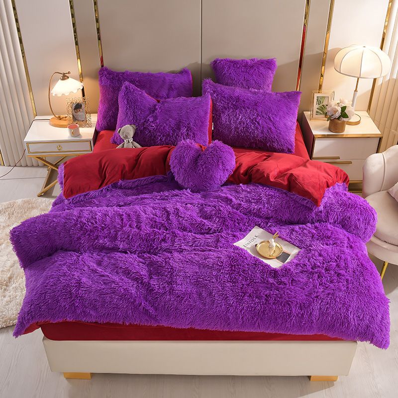 FlufFur - Bettwäsche - Ultra flauschiges Fleece Bettwäsche