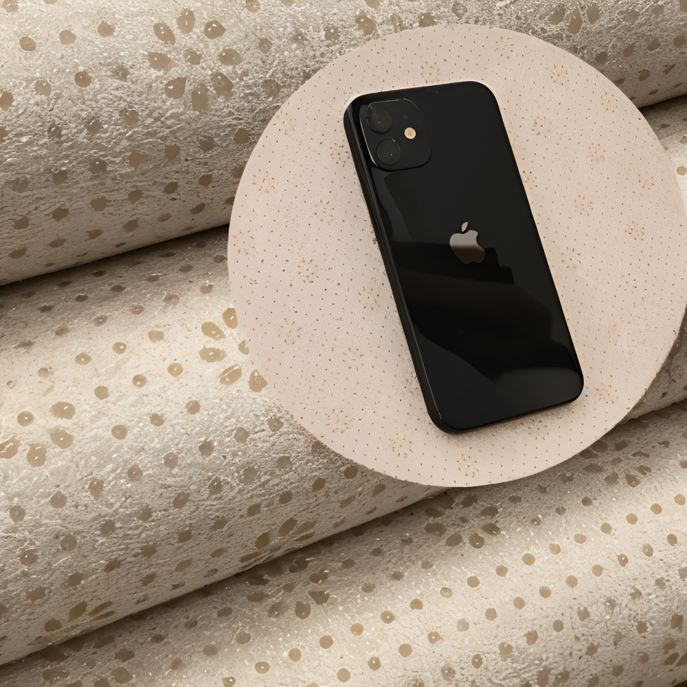 FluffCush Teppich - Flauschiger Premium Fleece, Rutschfest, Runde Dekorationsmatte