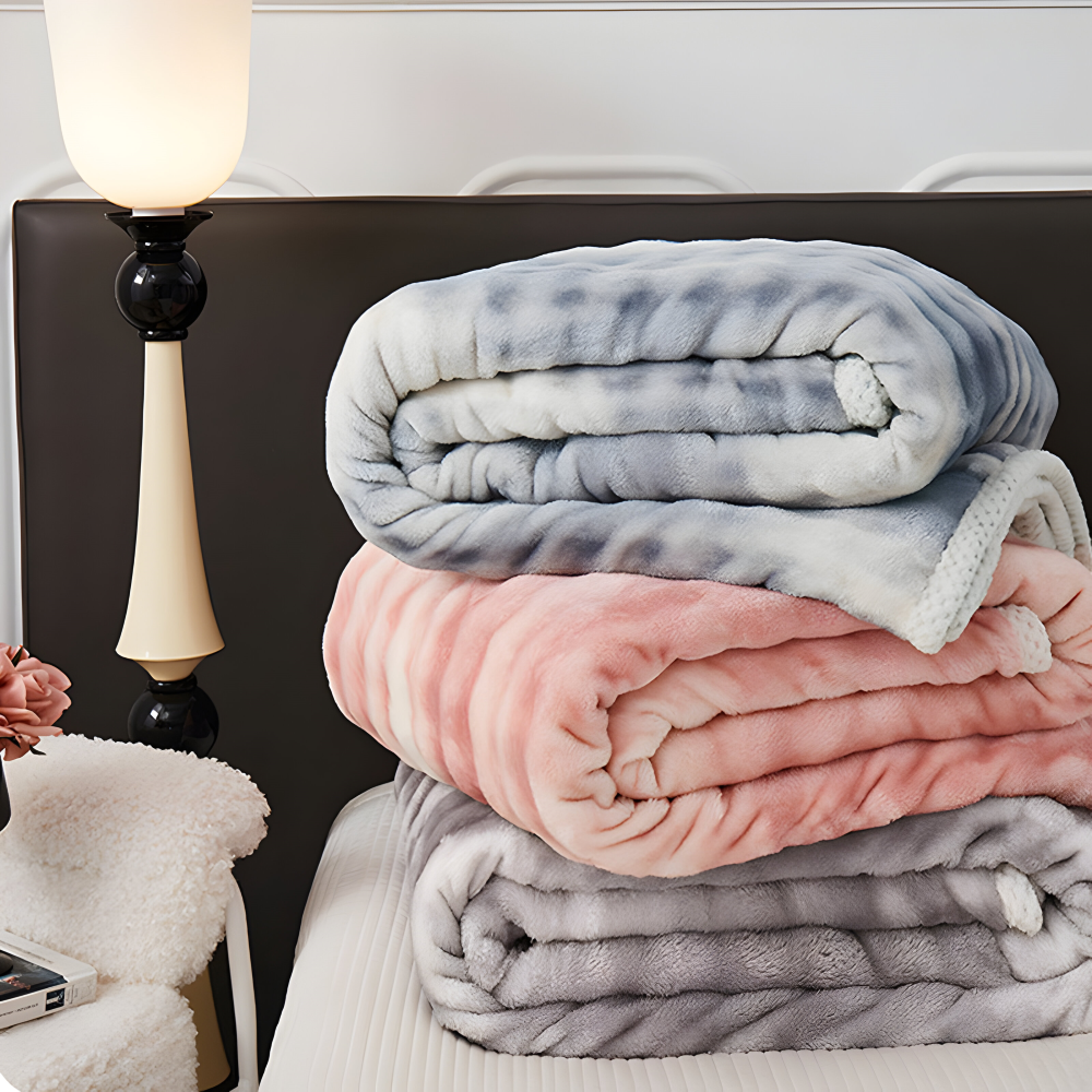 Fluffy Plush Winter Kusheldecke - Ultra-weicher, Gemütlicher Komfort für Kalte Nächte