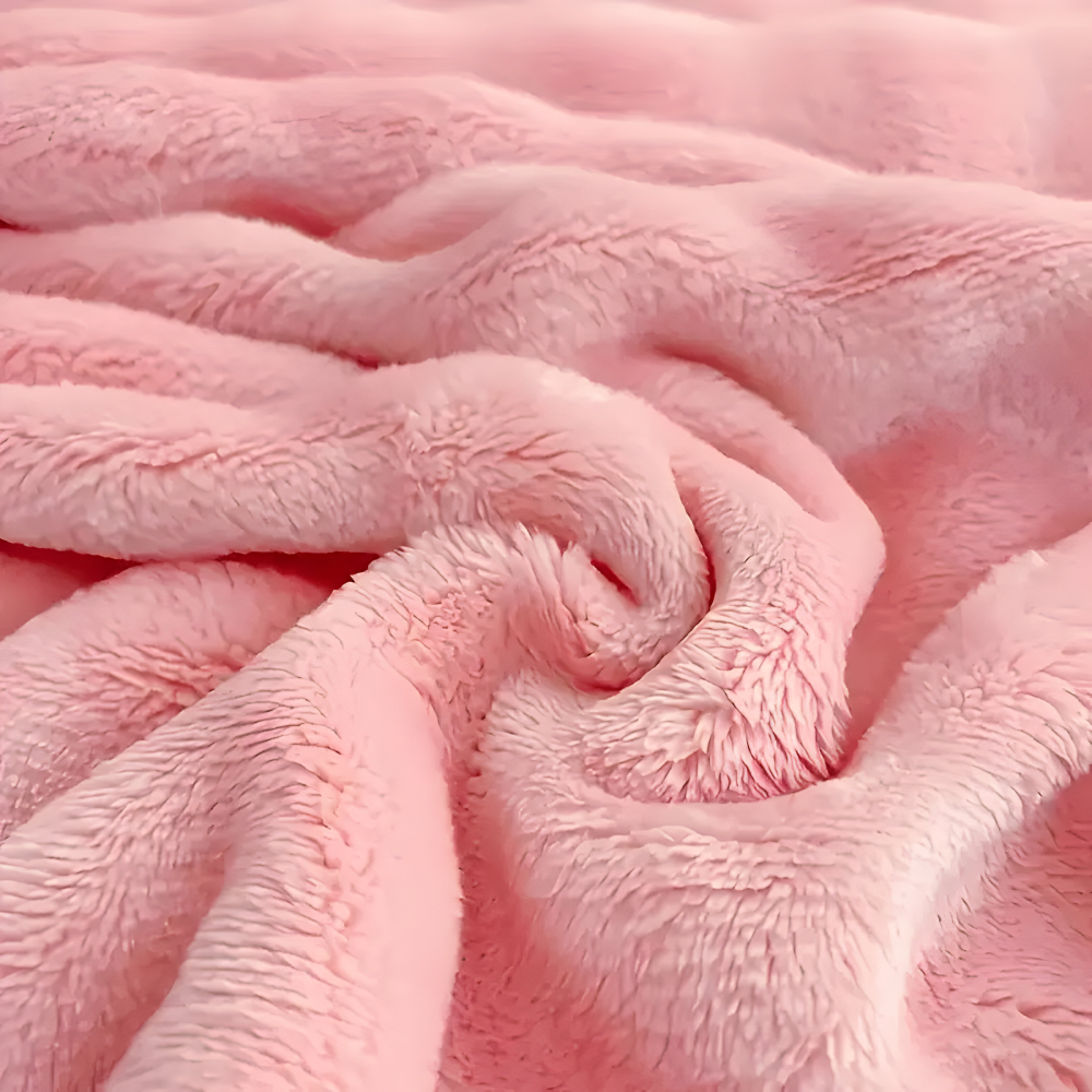 Fluffy - Plush Kuscheldecke aus Polyester 100x150–200x230 cm
