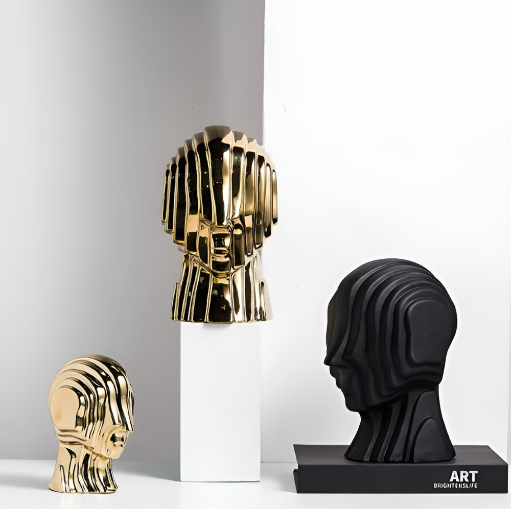 Galactic - Guardian - Keramik Kopfskulptur geometrisch 14–25
