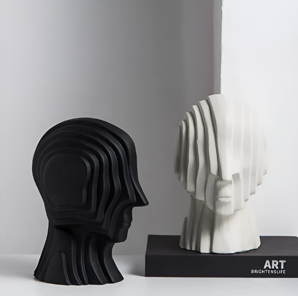 Galactic - Guardian - Keramik Kopfskulptur geometrisch 14–25