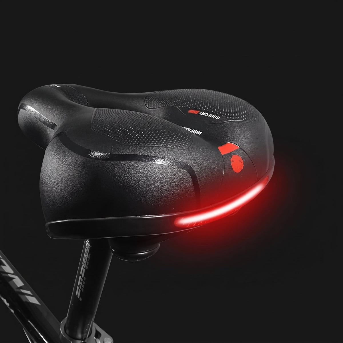 Velocush – Atmungsaktiver Fahrradsattel mit Lochdesign