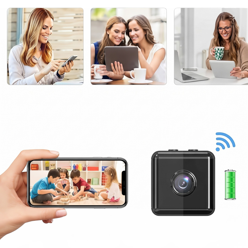 CamWatch - Mini Drahtlose Sicherheitskamera mit 1080P HD-Auflösung
