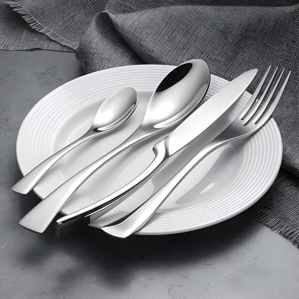 Besteckset - Edelstahl Besteckset 5/20-teilig
