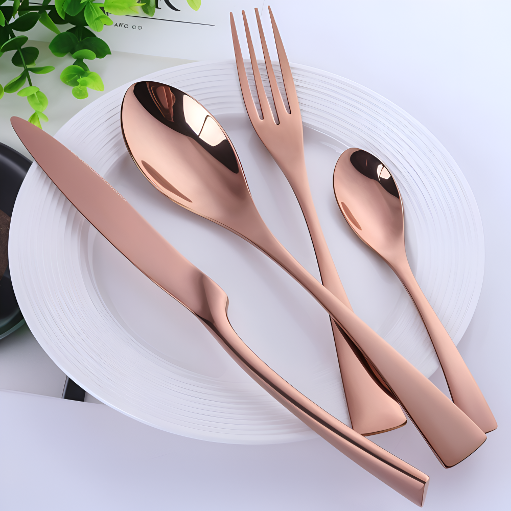 Besteckset - Edelstahl Besteckset 5/20-teilig
