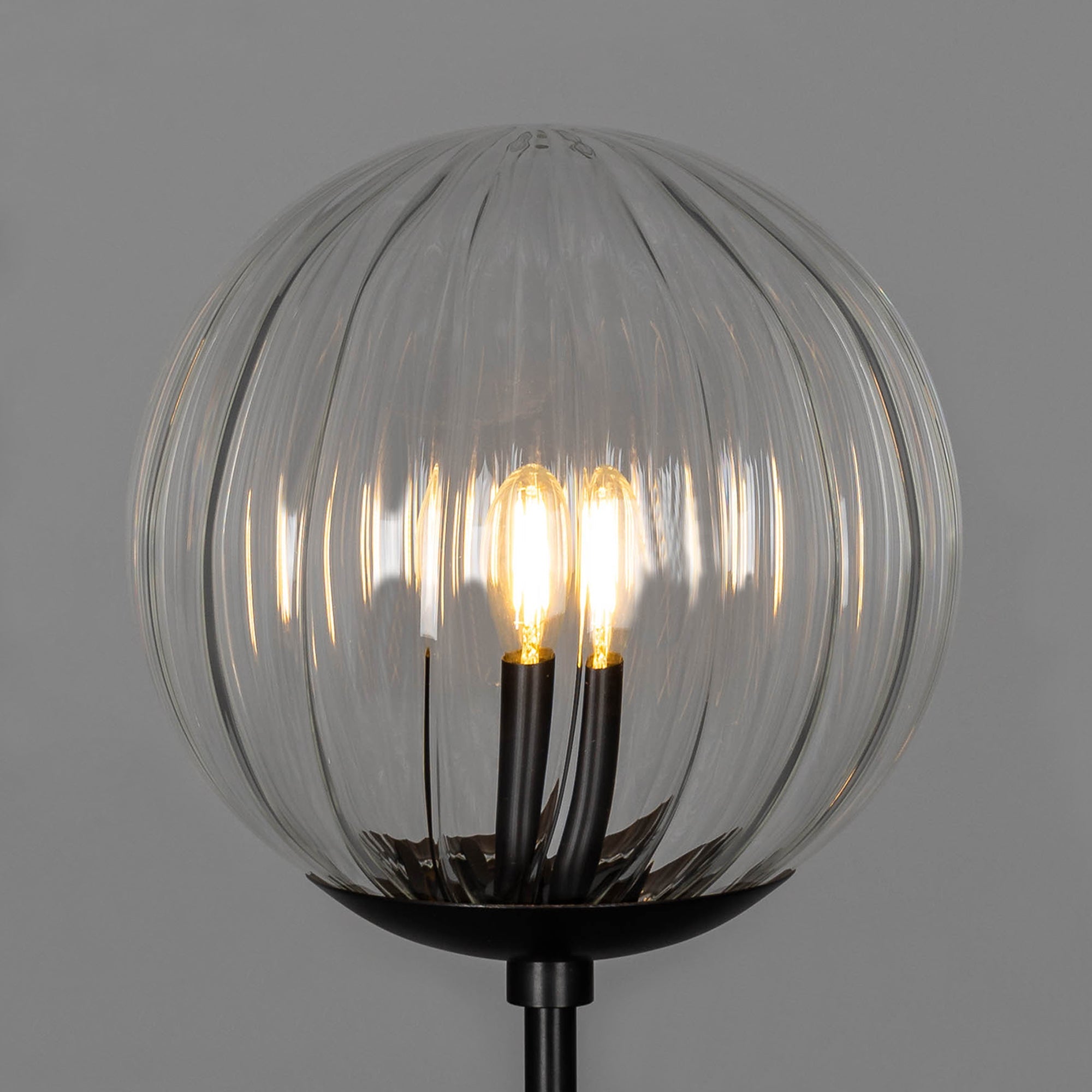 Metall/Glas - Designer-Wandleuchte, Metall/Glas