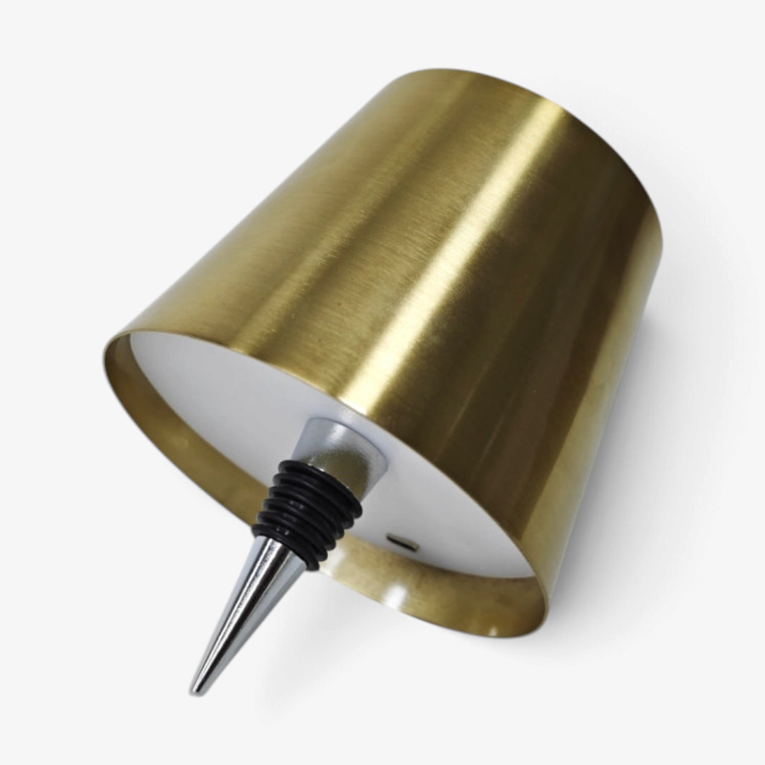 FlaschenLicht - Kabellose Flaschenlampe mit LED-Beleuchtung und Touch-Steuerung