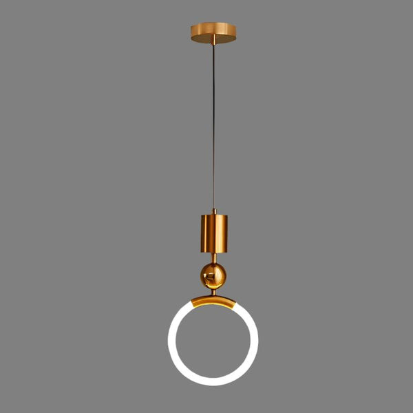 Nordische - LED-Pendelleuchte aus Metall