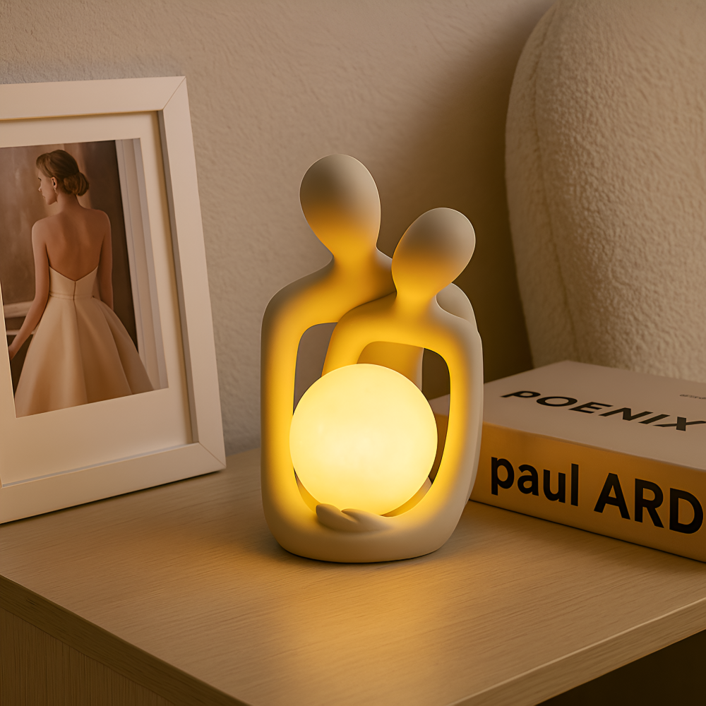 Paar - Dekofigur Umarmung aus ABS 15