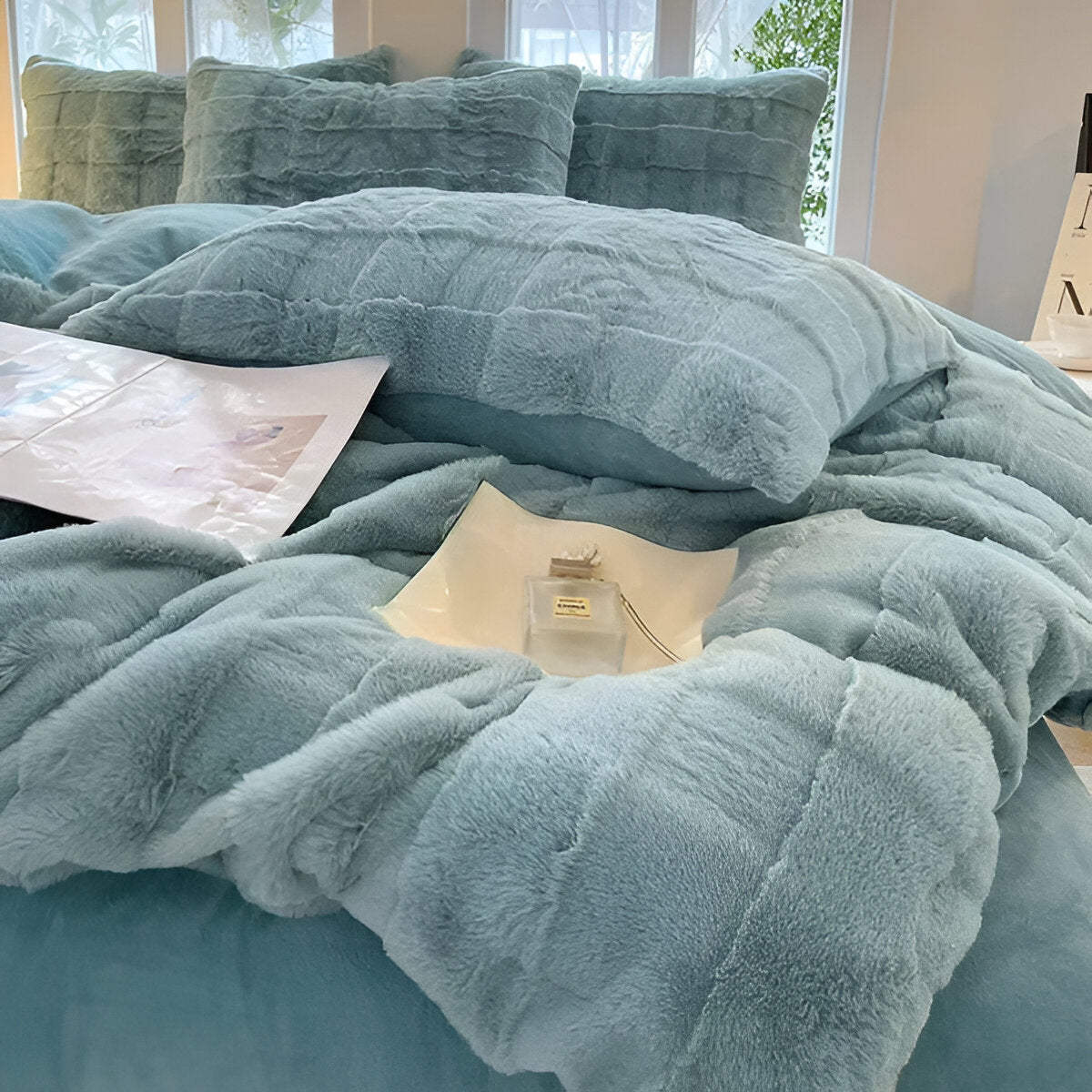 Kunstfell - Bettwäsche ultraweich aus Fleece