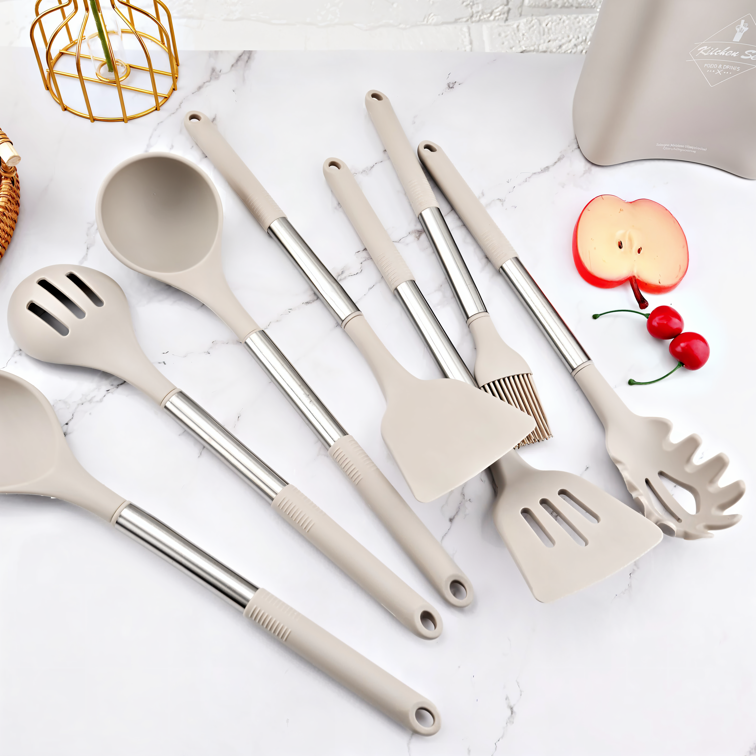 Tablex - Silikon-Küchenutensilien-Set 12-teilig
