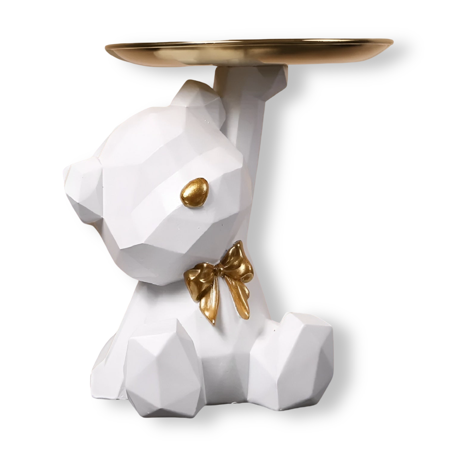 Geometric - Bear - Geometrischer Bär Schlüsselhalter aus