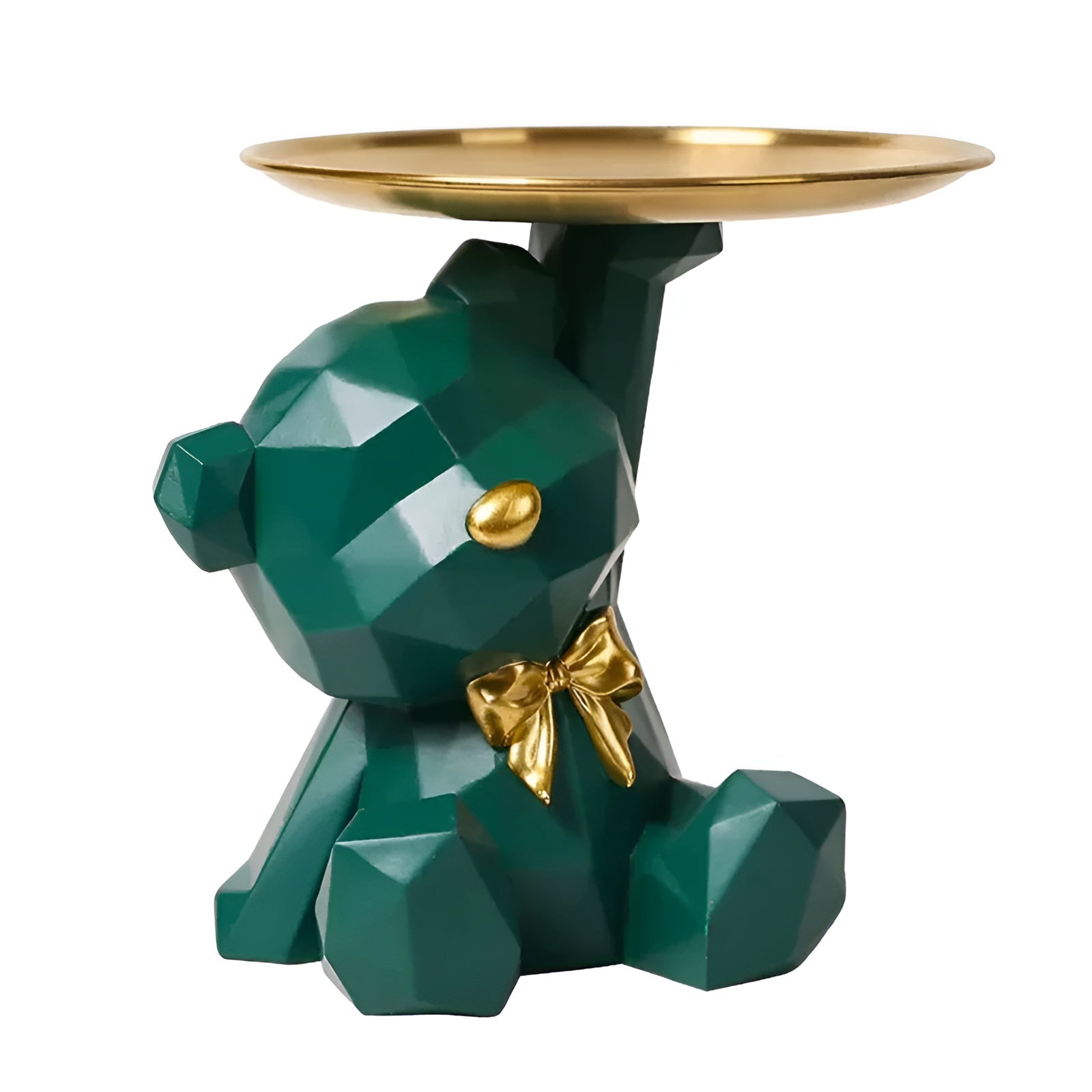 Geometric - Bear - Geometrischer Bär Schlüsselhalter aus