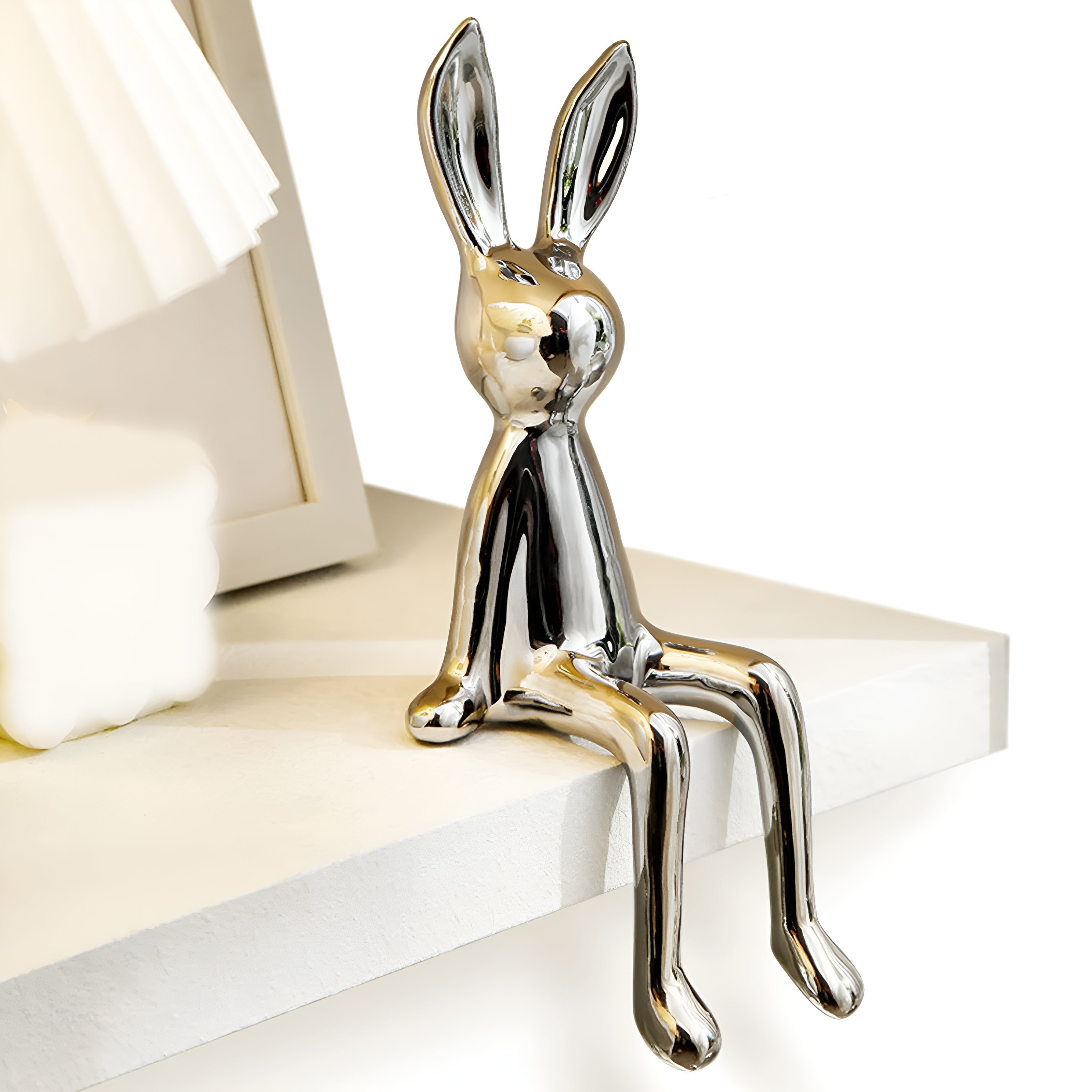 Kaninchen - Keramik Kaninchen - Kaninchen Statue aus Keramik
