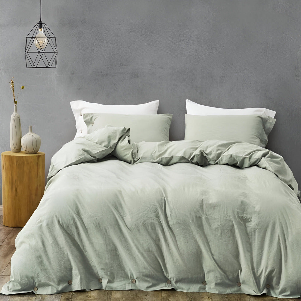 LuxuriSoft - Bettwäsche-Set aus 100% Baumwolle atmungsaktiv