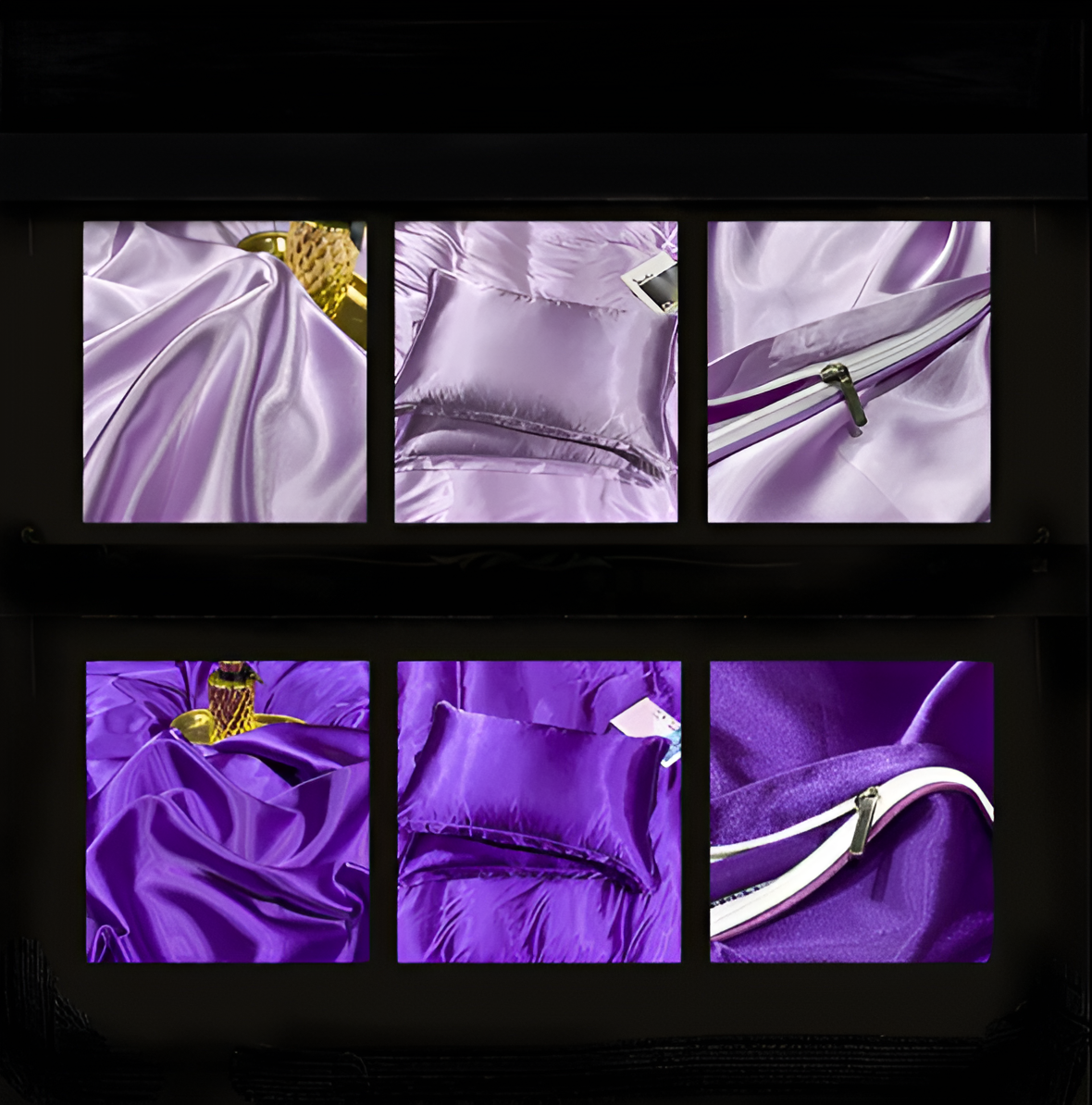 Luxe - Silk - Bettbezug-Set aus Maulbeerseide & Ice Silk