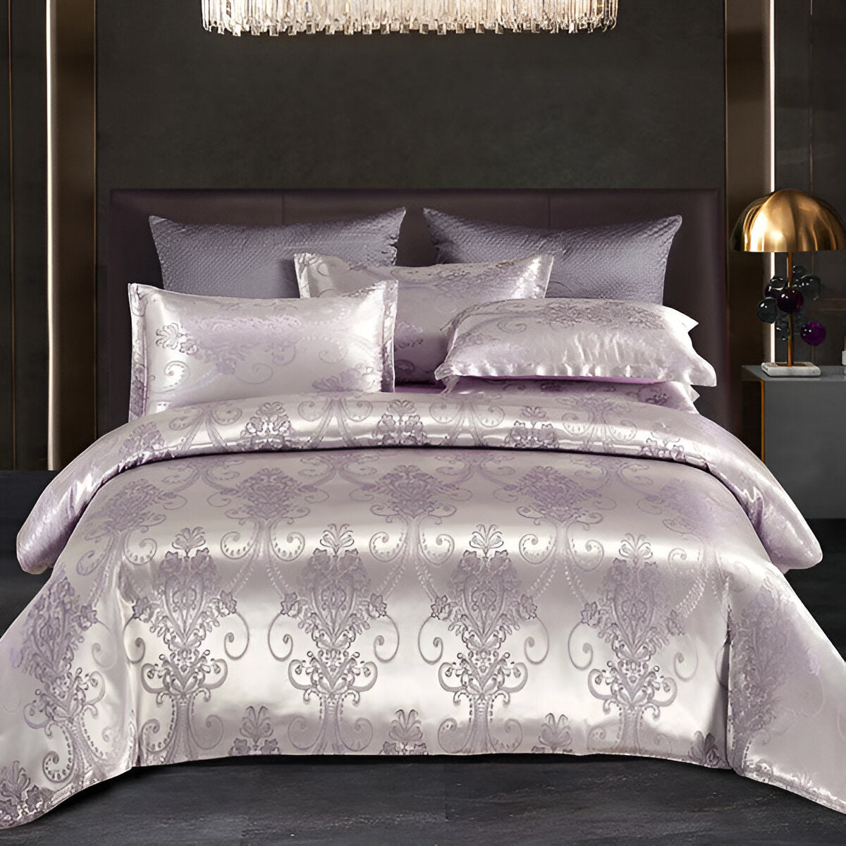 Satin - Bettwäsche-Set Jacquard
