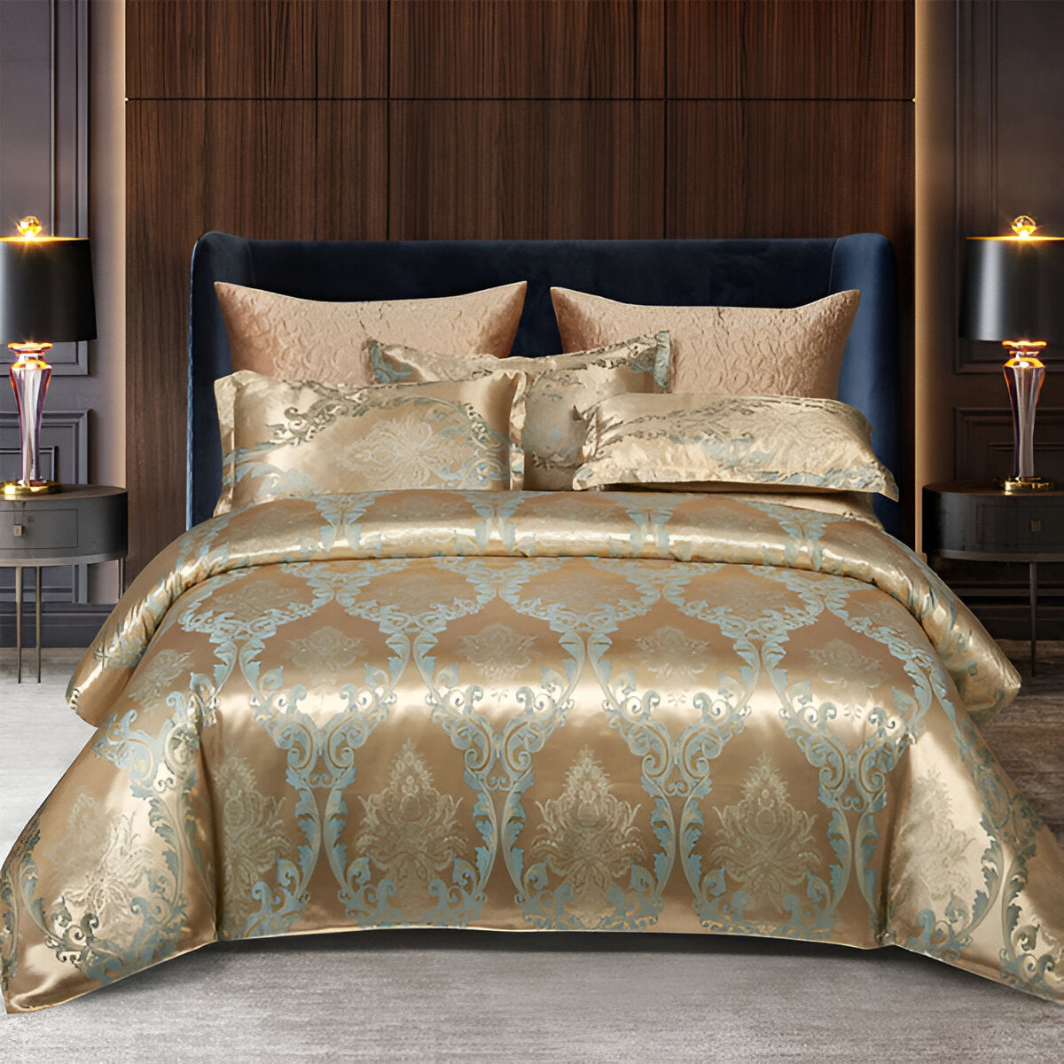 Satin - Bettwäsche-Set Jacquard