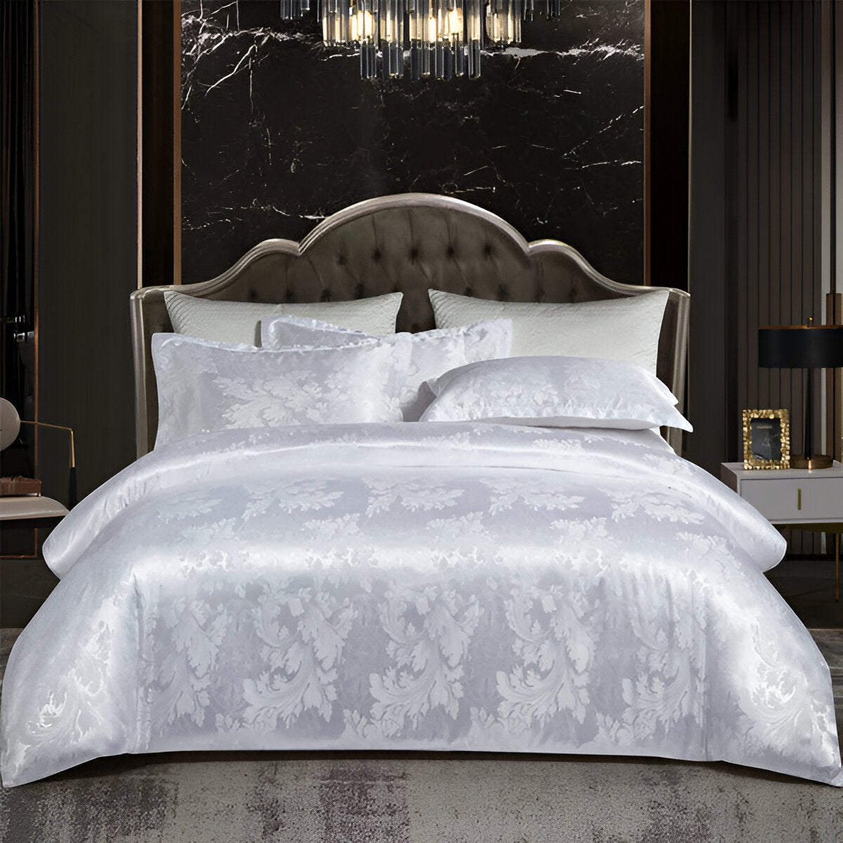 Satin - Bettwäsche-Set Jacquard