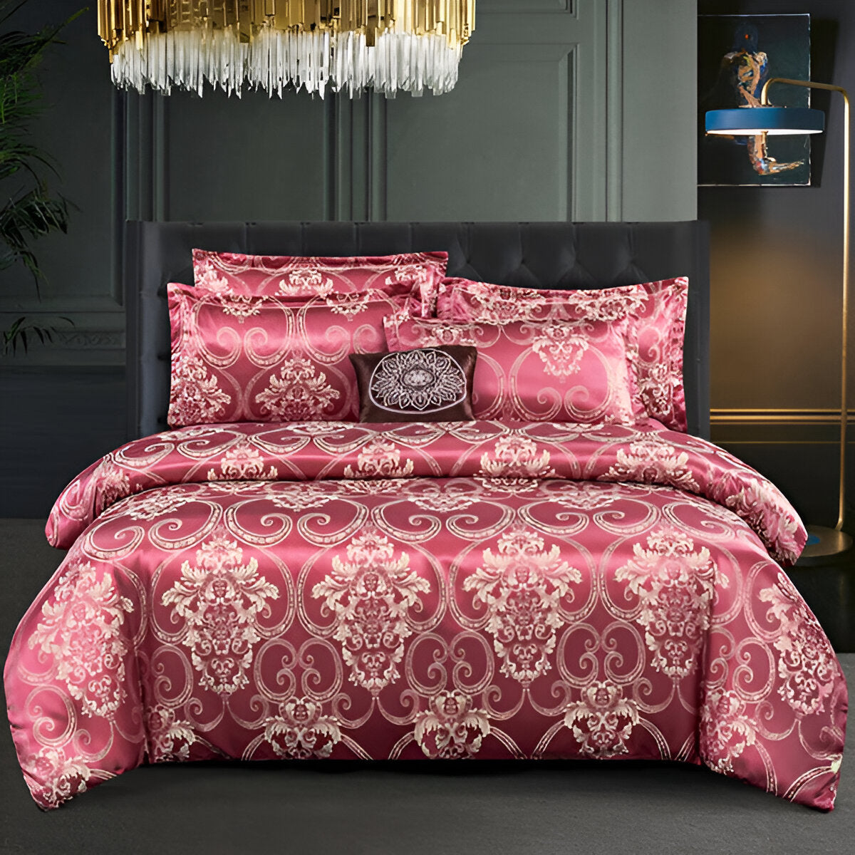 Satin - Bettwäsche-Set Jacquard