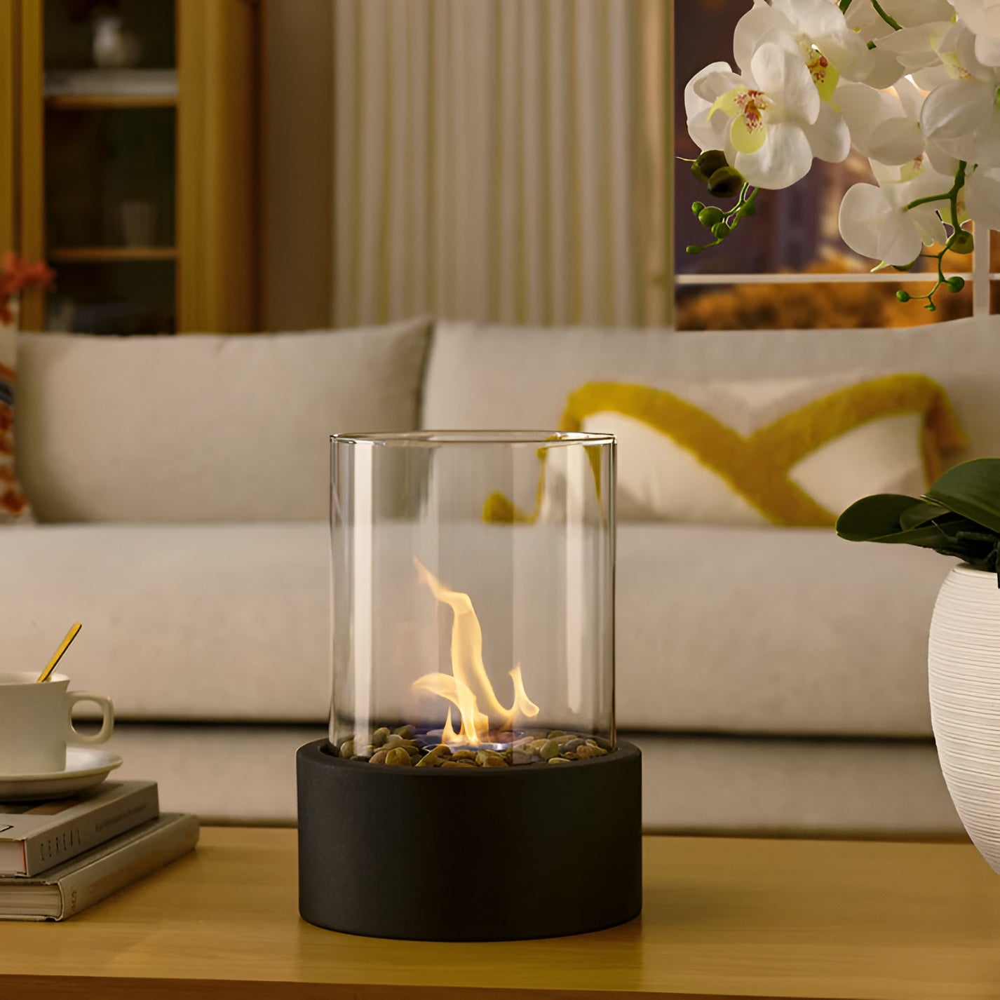 SleekFlame - Tischkamin - Tischkamin Bioethanol mit