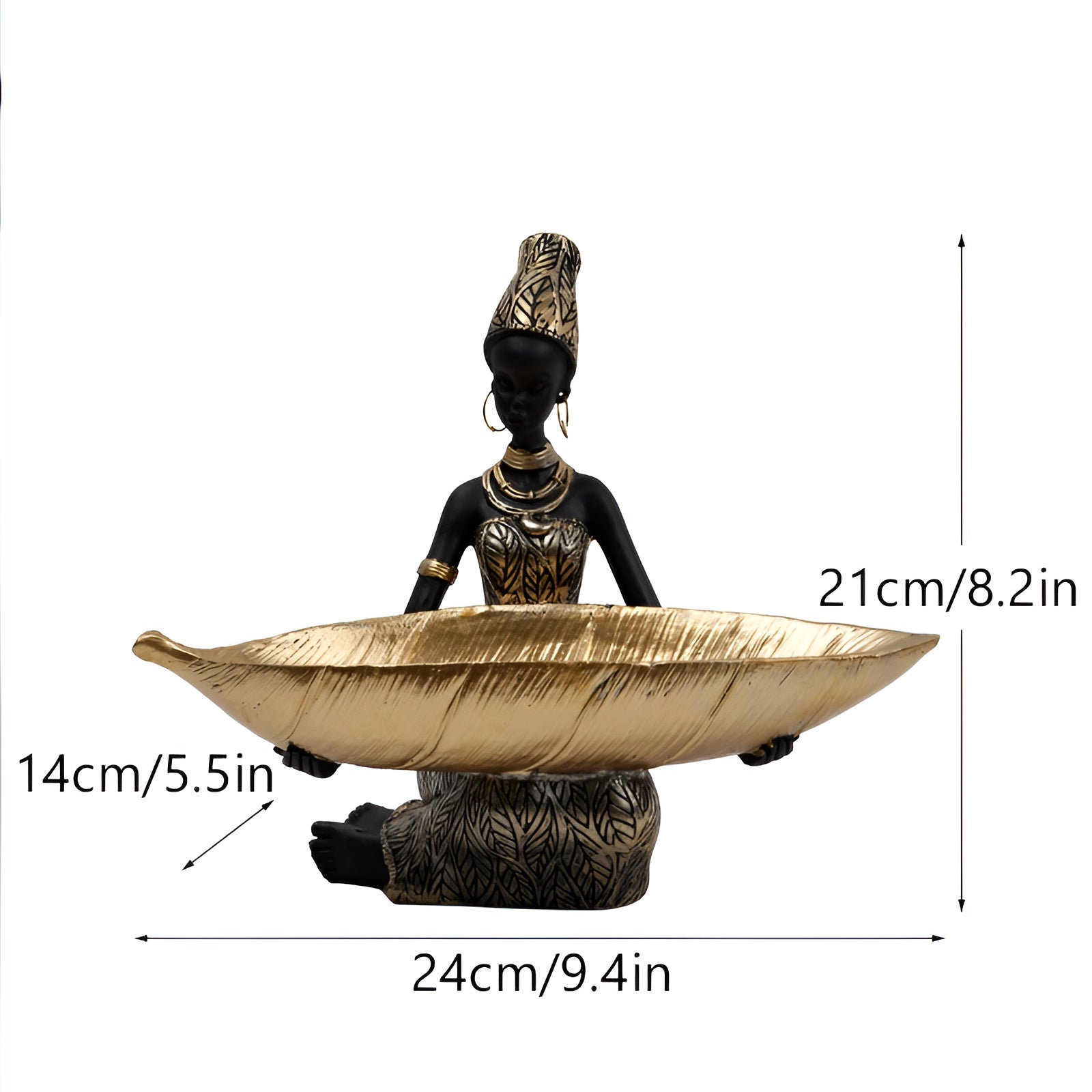 SmartArt - Schlüsselhalter Skulptur Frauenfigur aus