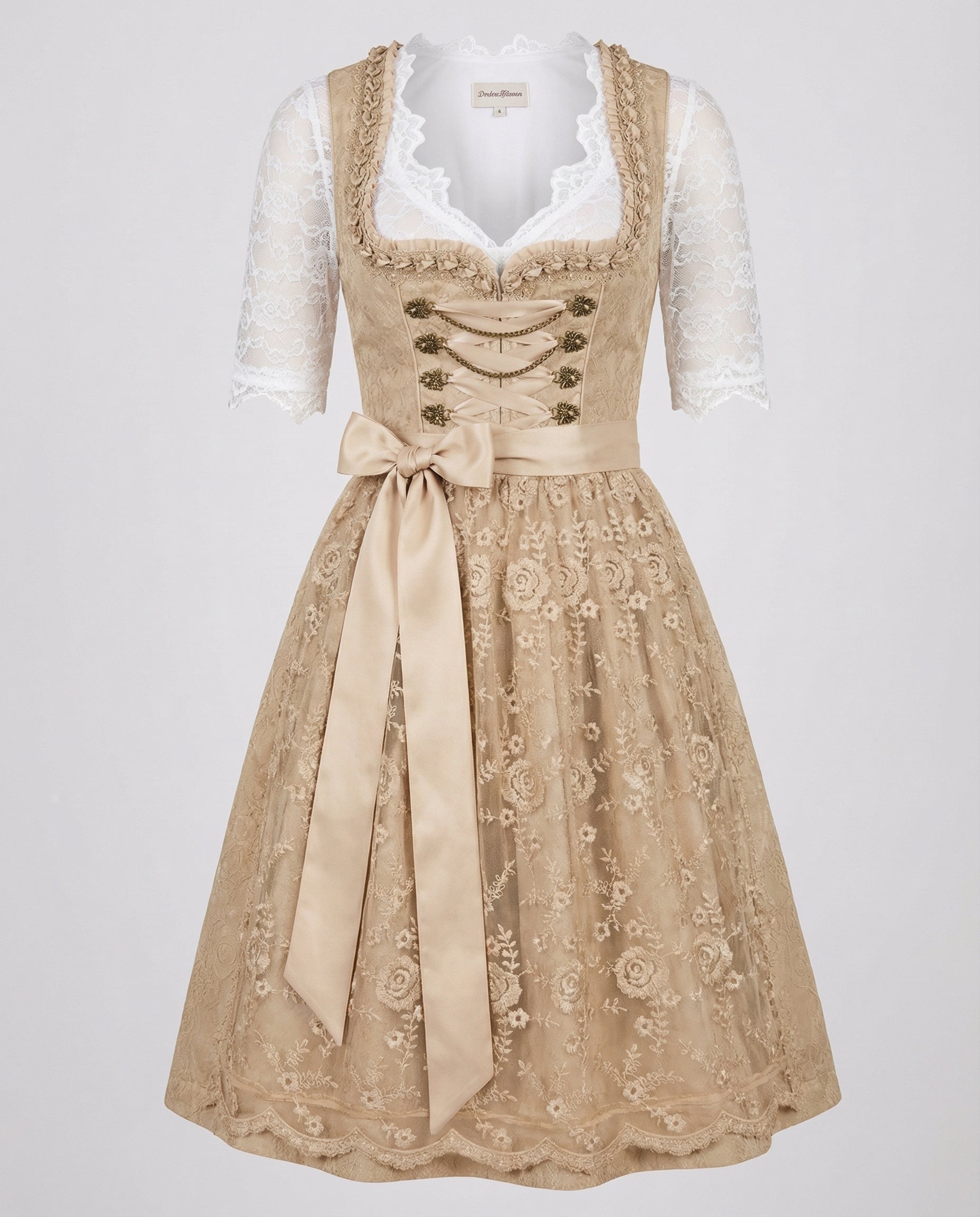 Elegantes Dirndl für Damen mit Schürze