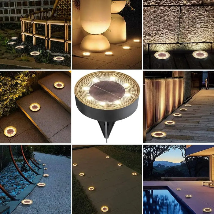 Solaria - Solar-Gartenleuchten IP65 mit Erdspießen