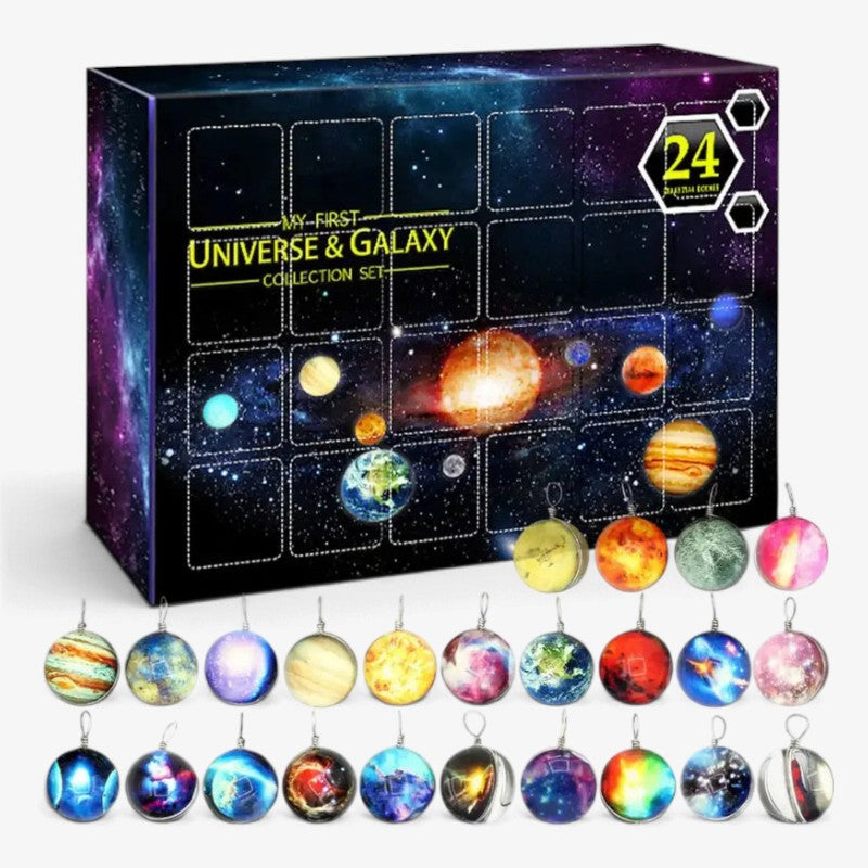 Cosmerry - Adventskalender mit Planetenanhängern
