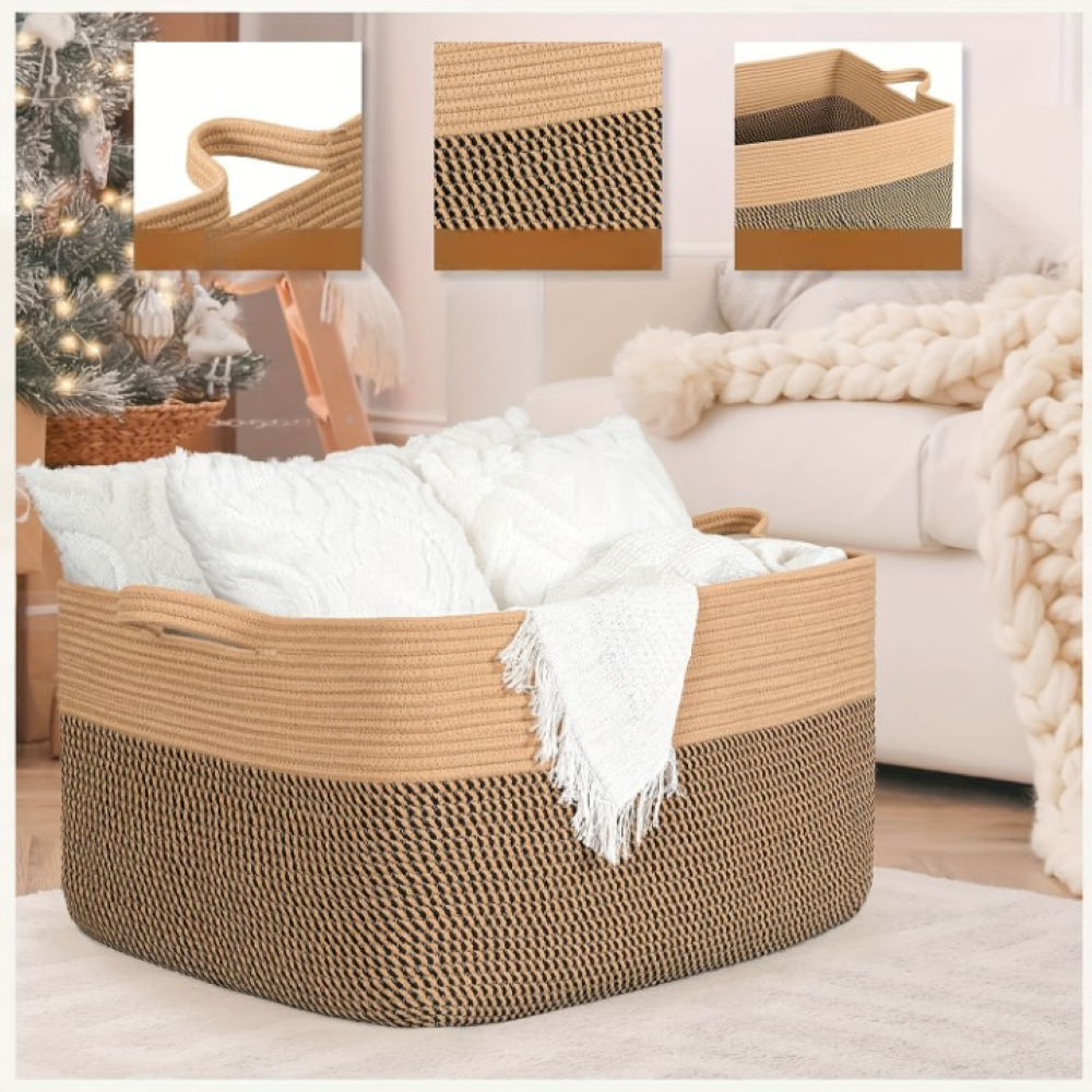 Textil - Aufbewahrungskorb 45L 48x34x28 cm