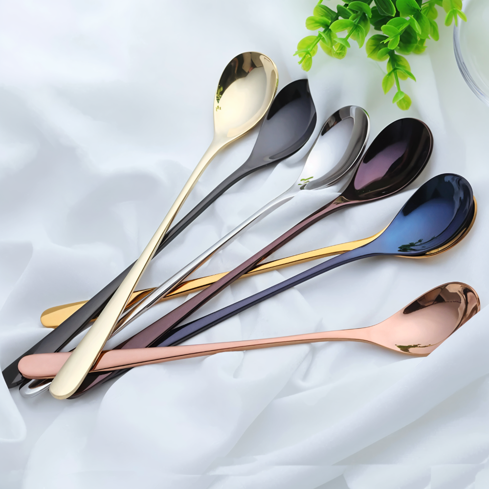 Luxe - Dessertlöffel - Langstielige Dessertlöffel Set 4/6