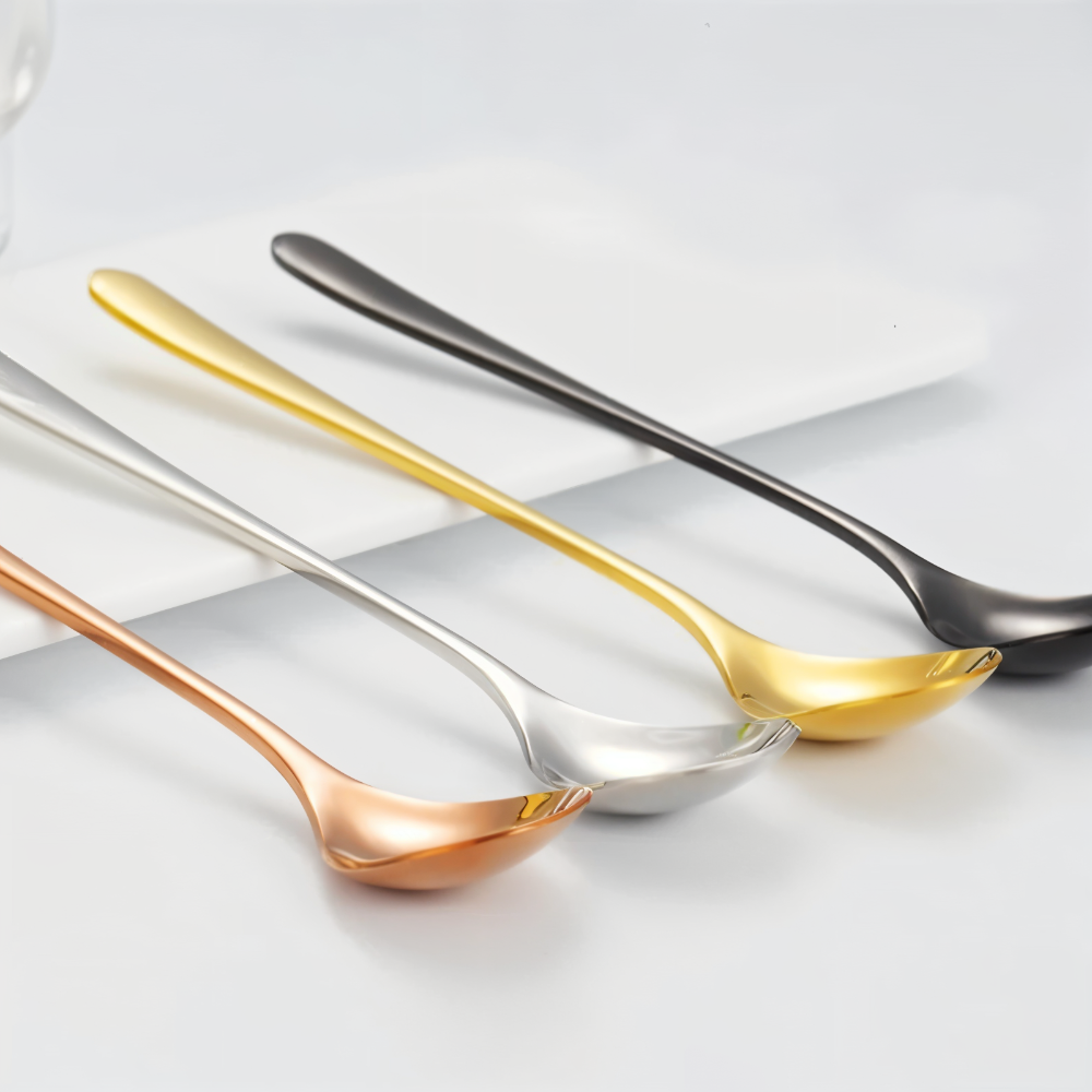 Luxe - Dessertlöffel - Langstielige Dessertlöffel Set 4/6