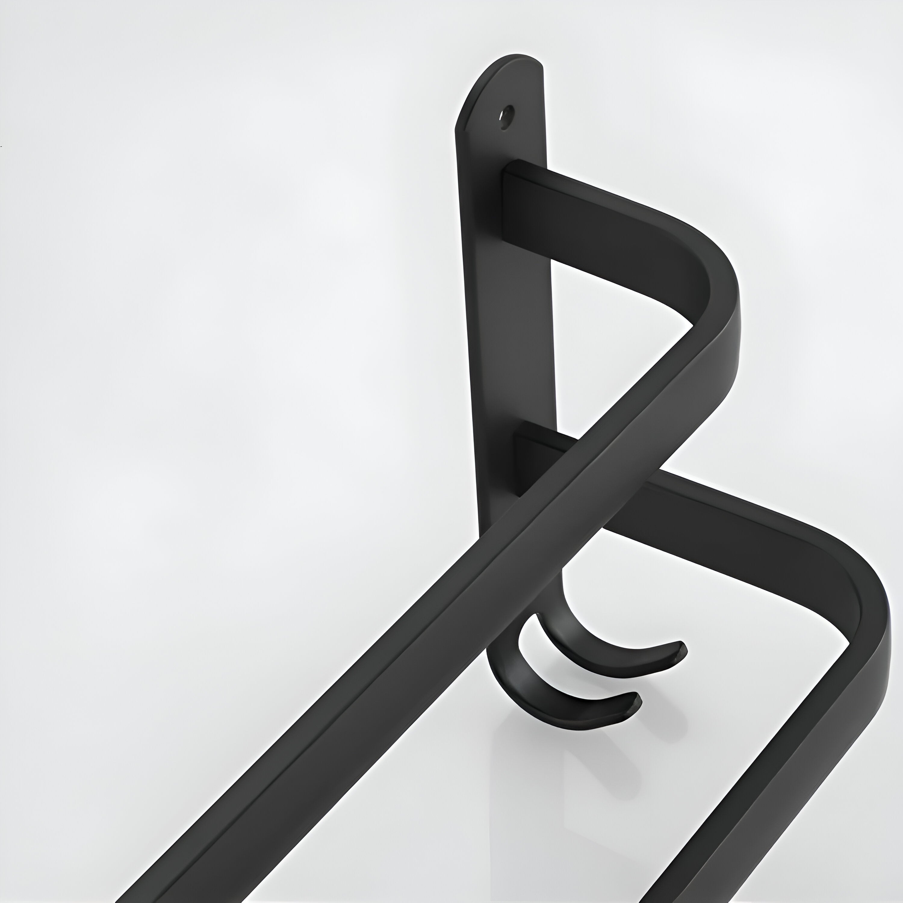 LuxeRack - Stilvoller Platzsparender Wandmontierter Handtuchhalter