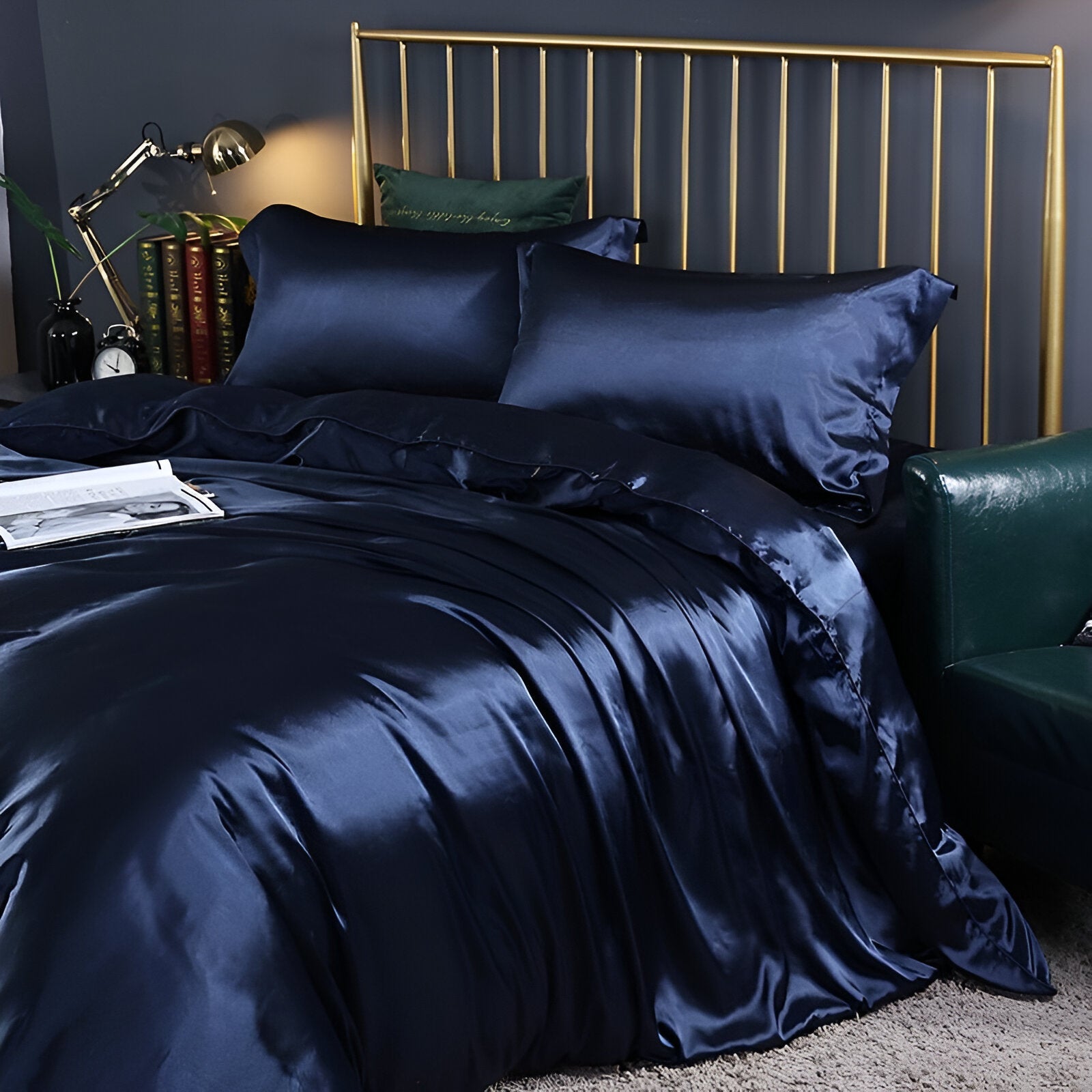 Luxe - Silk - Bettbezug-Set aus Maulbeerseide & Ice Silk