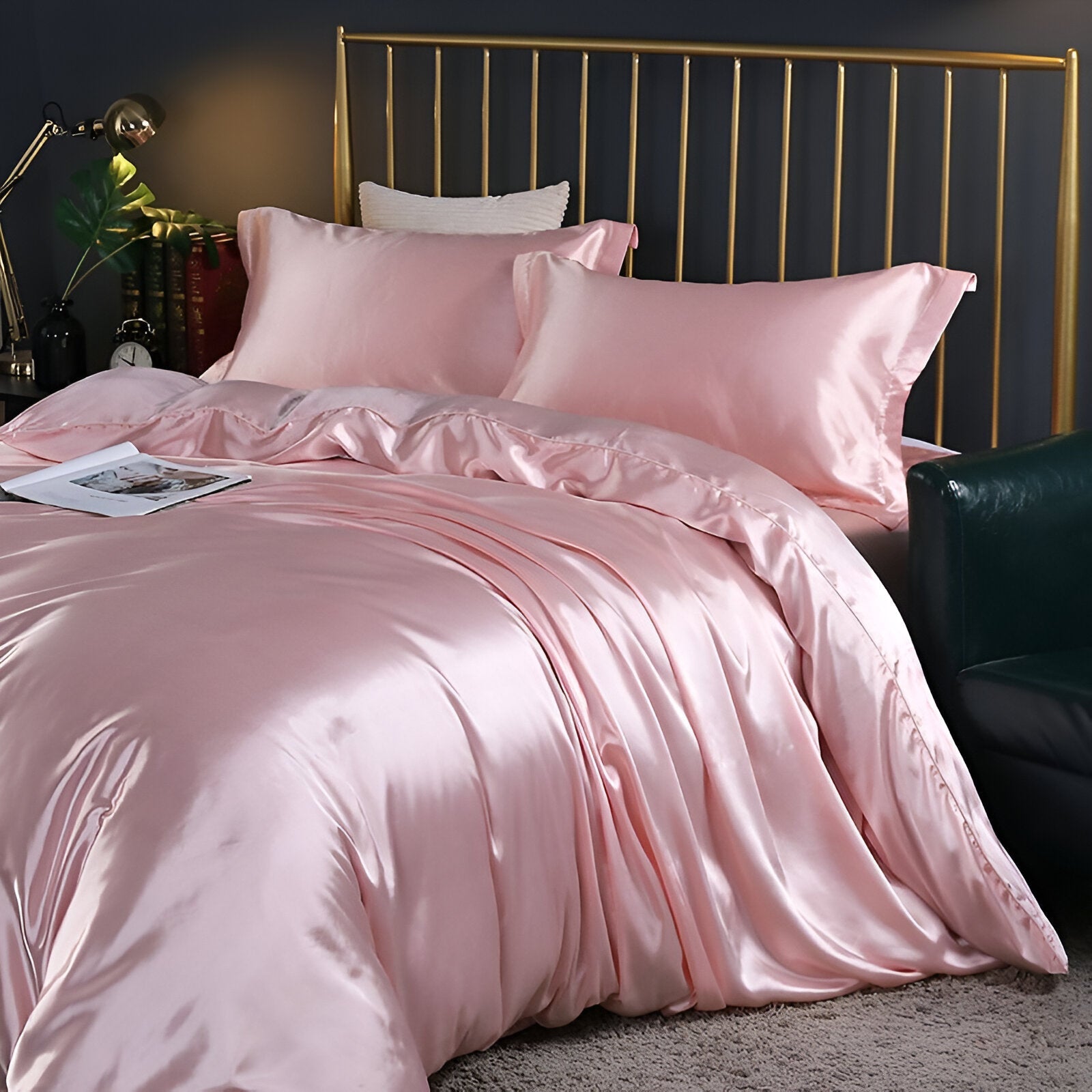 Luxe - Silk - Bettbezug-Set aus Maulbeerseide & Ice Silk
