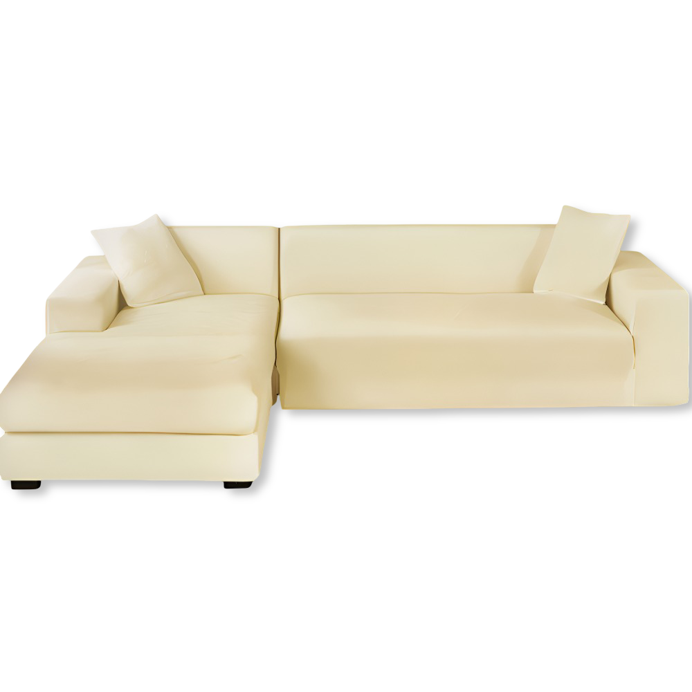 LuxuriFit Sofa Cover - Weicher, Elastischer und Eleganter Bezug für das Sofa