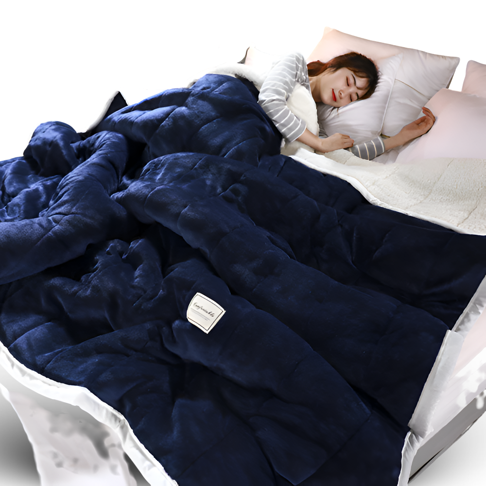 Luxuriöse Sherpa-Fleecedecke - Superweich, Unglaublich Kuschelig und Warm