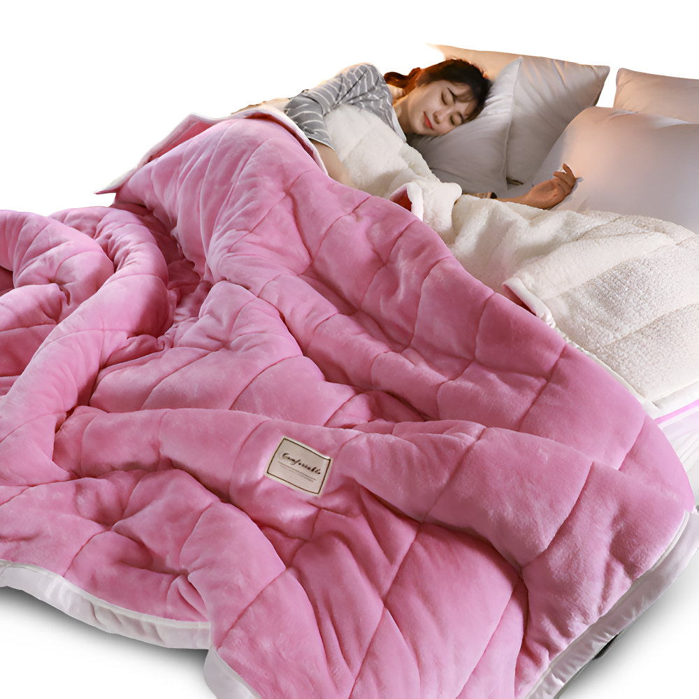 Luxuriöse Sherpa-Fleecedecke - Superweich, Unglaublich Kuschelig und Warm