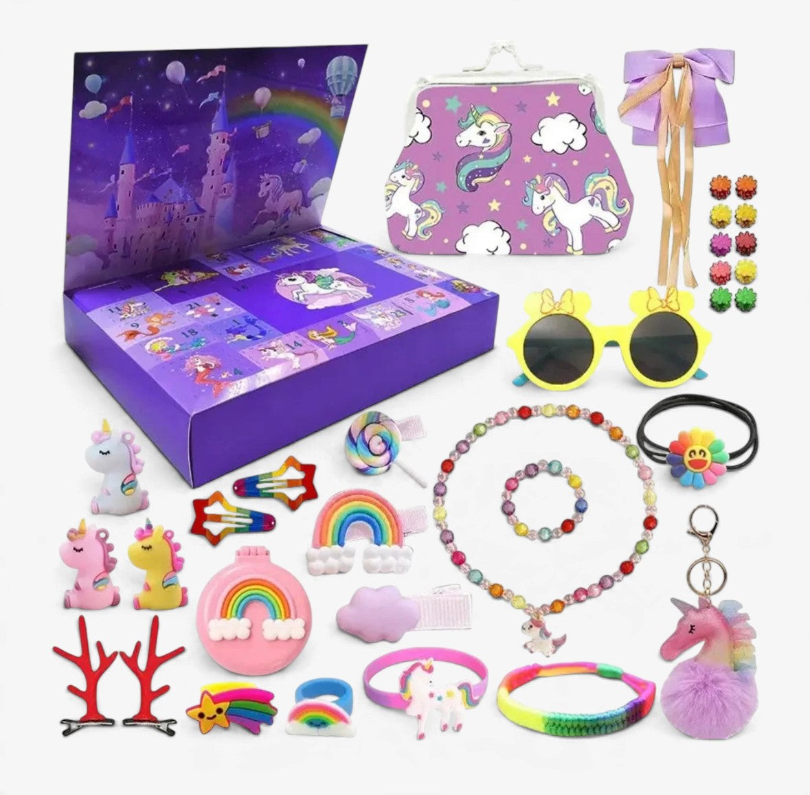 UnicornGlimmer - Einhorn-Adventskalender mit 24 Überraschungen