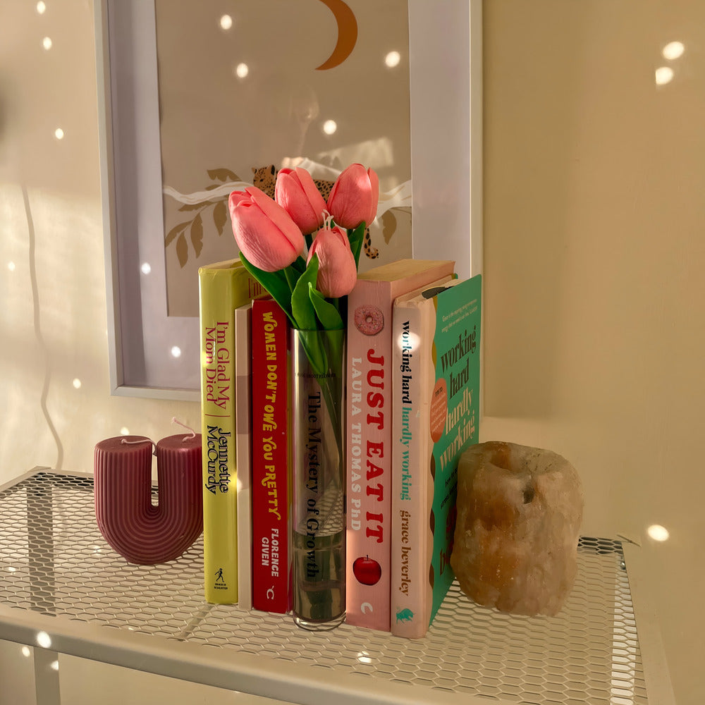 Moderne Transparante Vase für elegante Blumenarrangements und stilvolle Inneneinrichtung